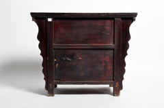 Qing Dynasty Chinese Butterfly Cabinet with Original Patina