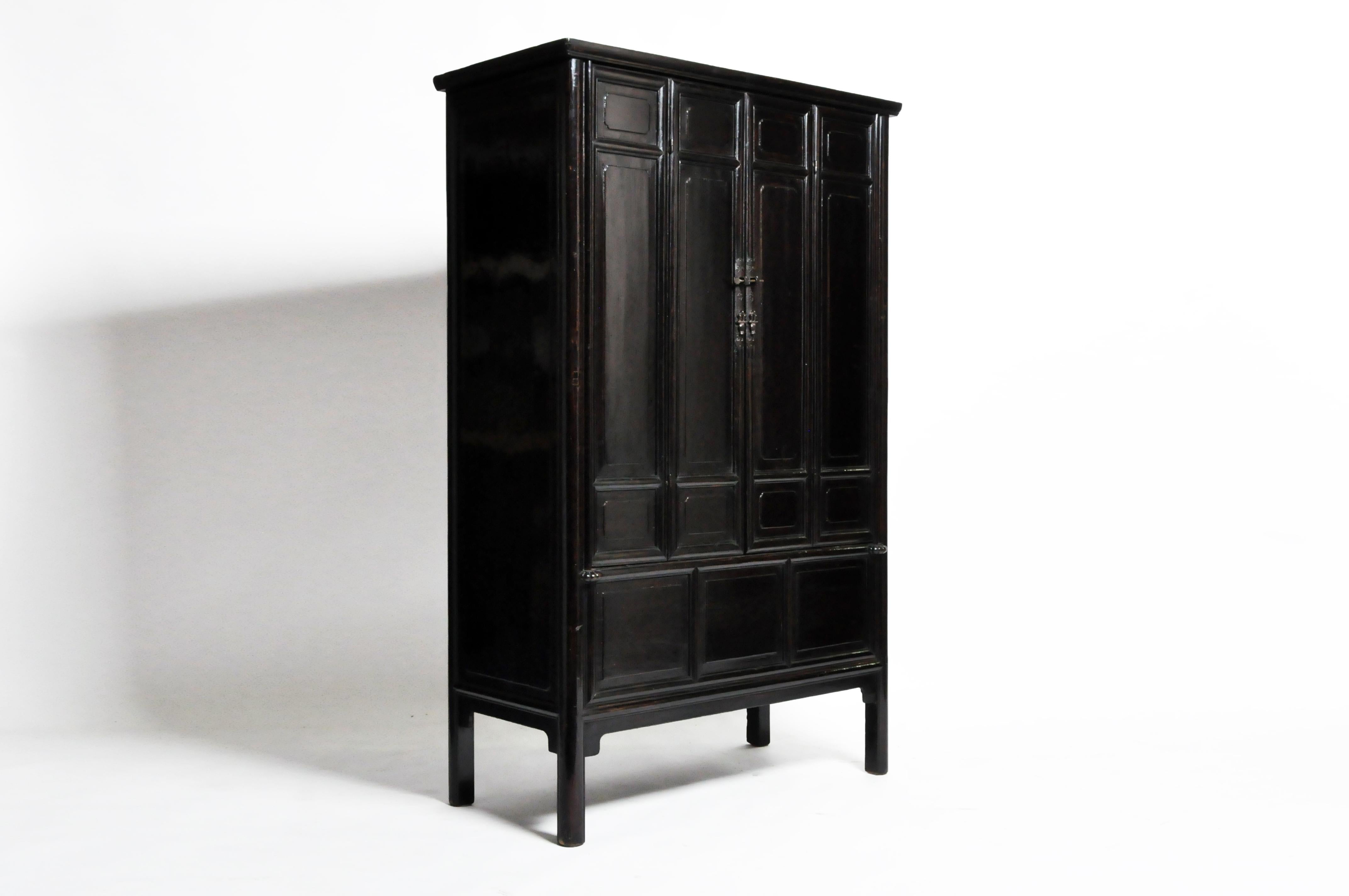Qing Dynasty Clothing Cabinet with Four Drawers 14