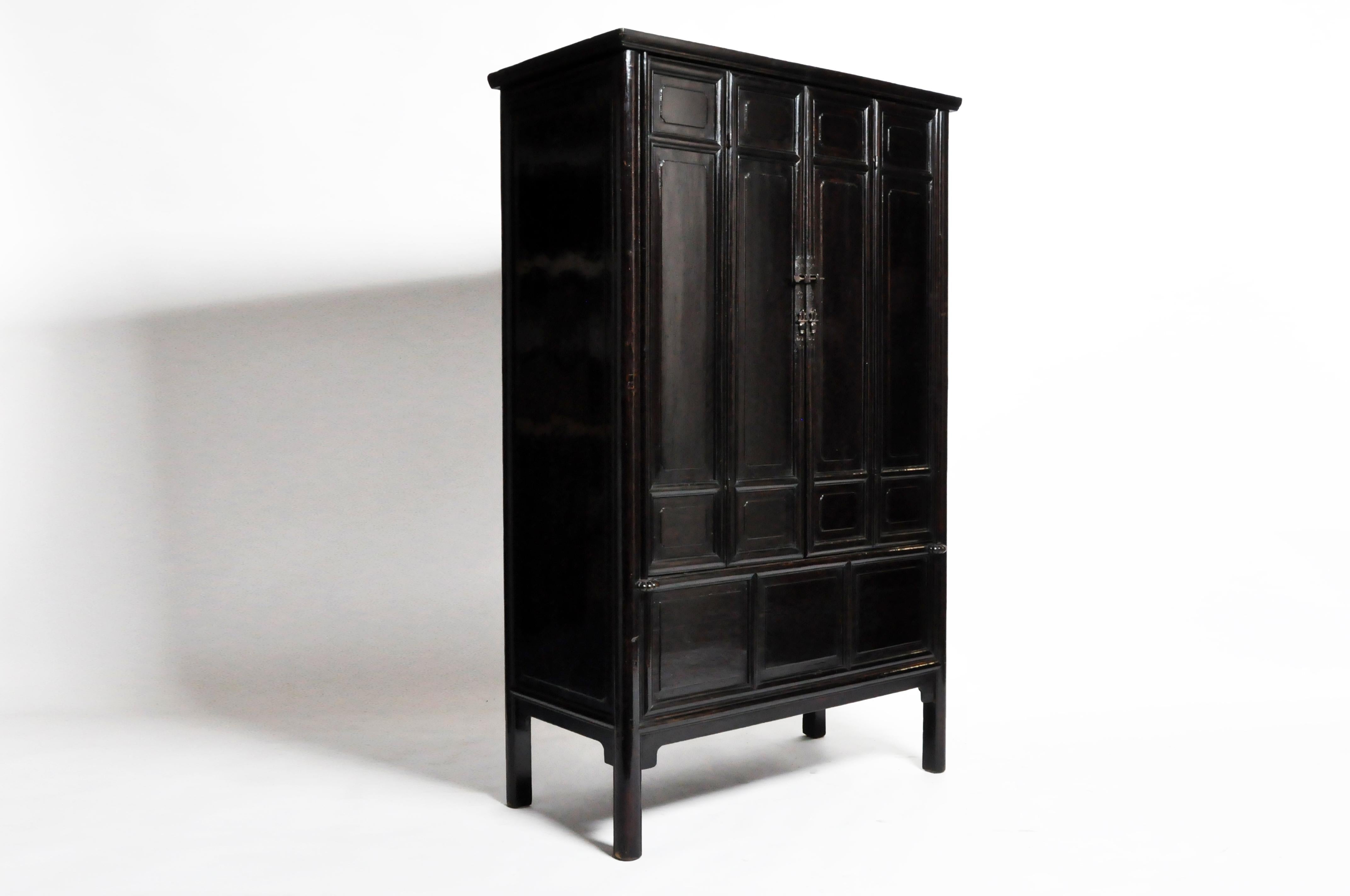 Chinese Qing Dynasty Clothing Cabinet with Four Drawers