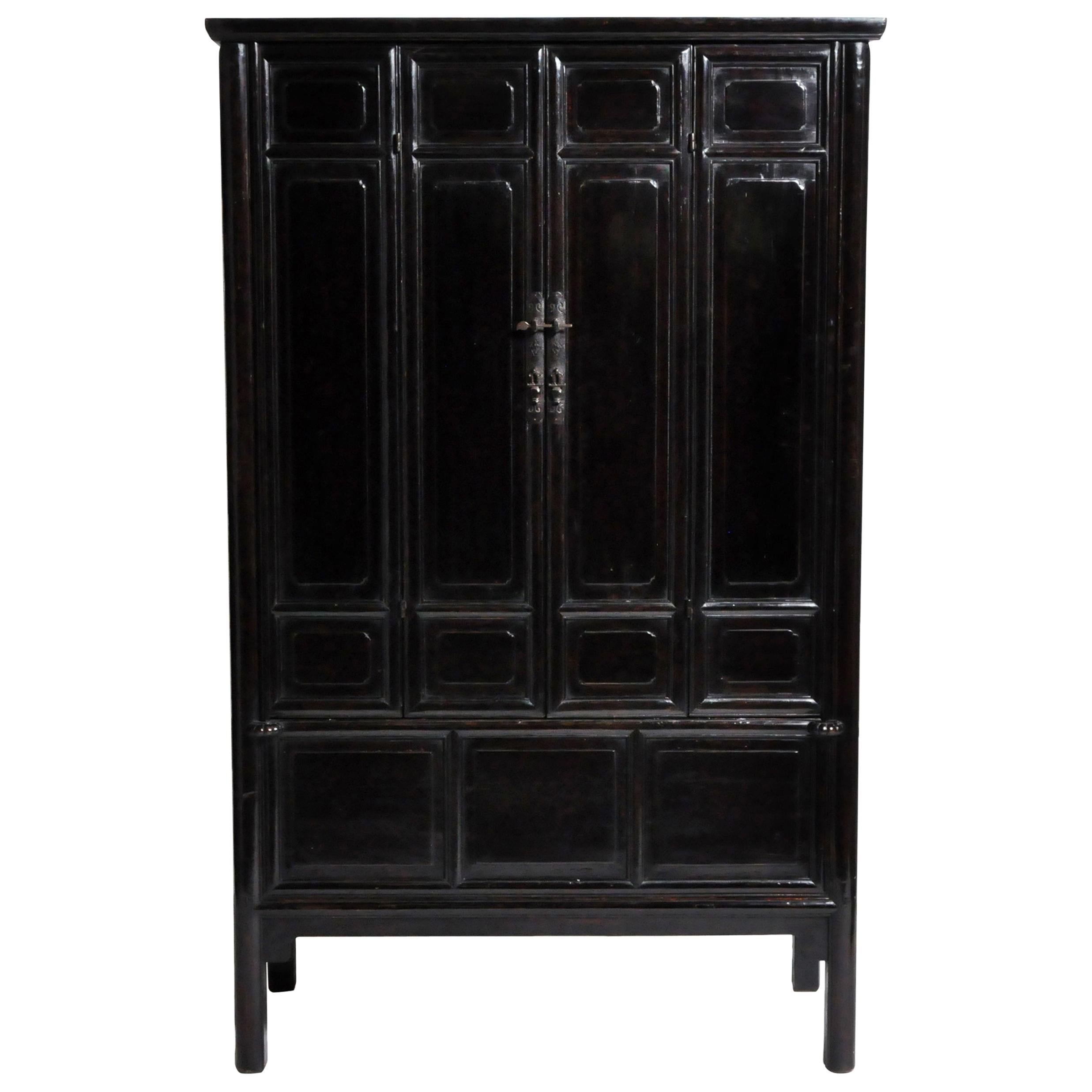 Qing Dynasty Clothing Cabinet with Four Drawers