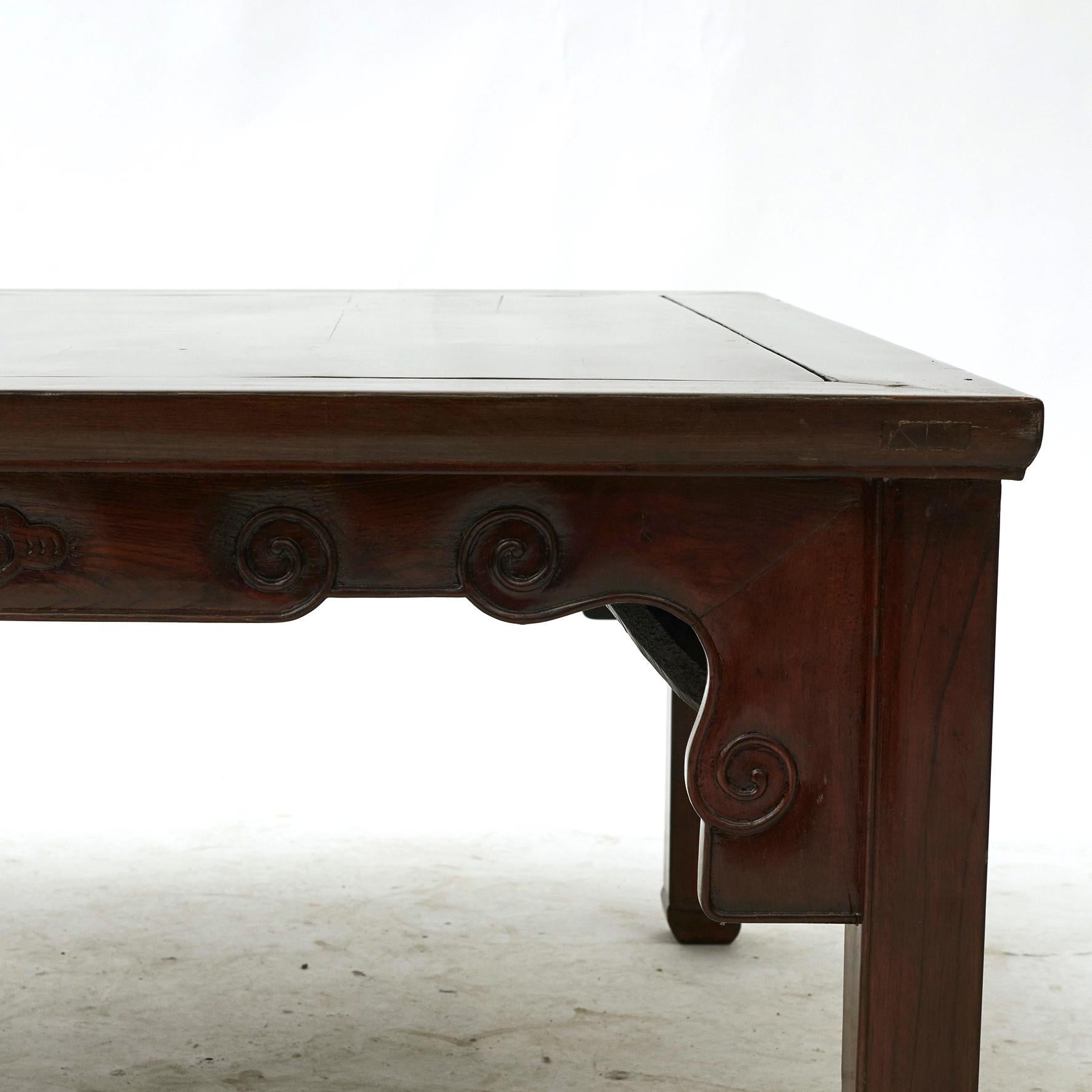 Lacquered Qing Dynasty Coffee Table For Sale