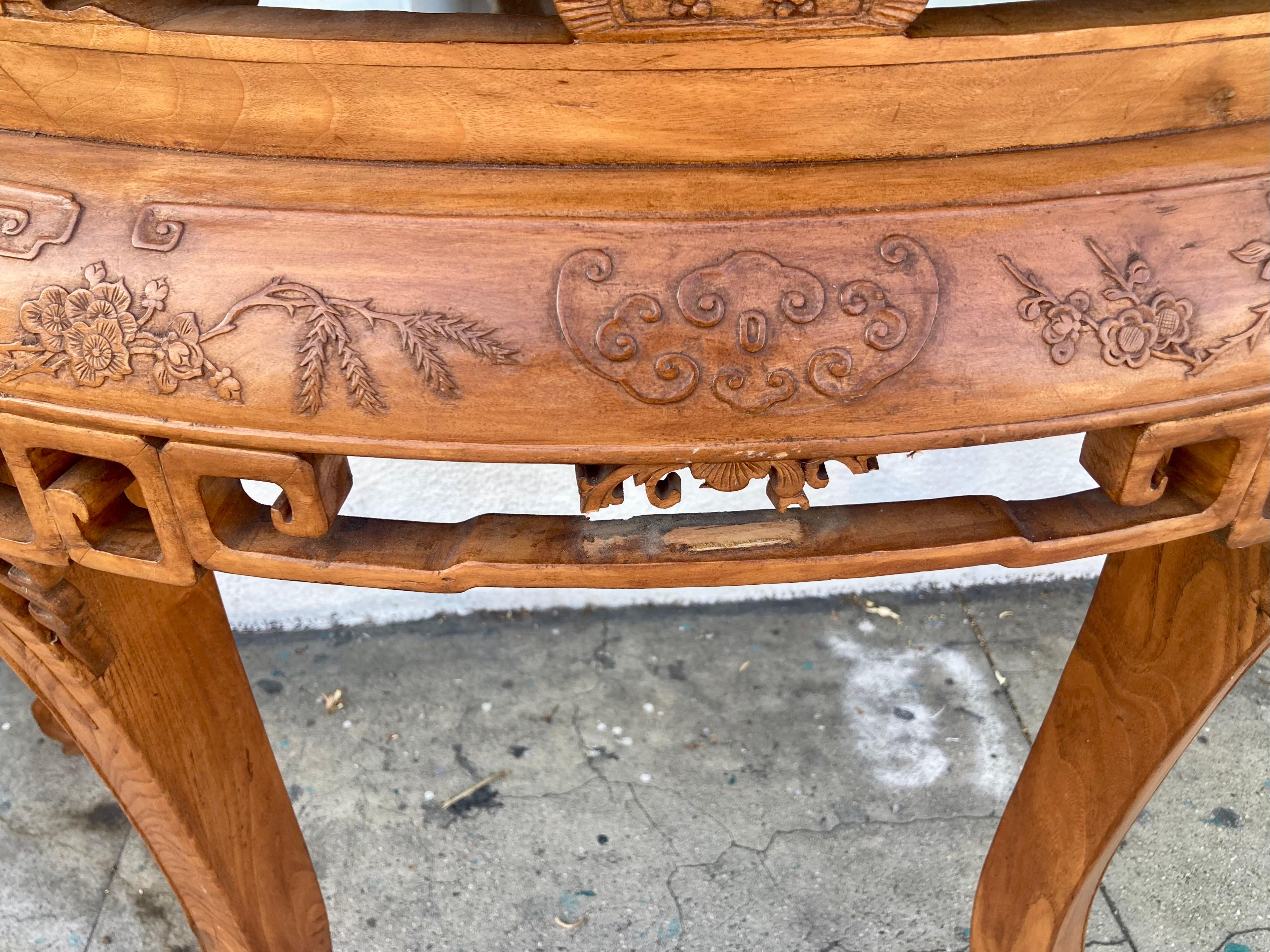 Console Demi Lune de la dynastie Qing #1 en vente 5