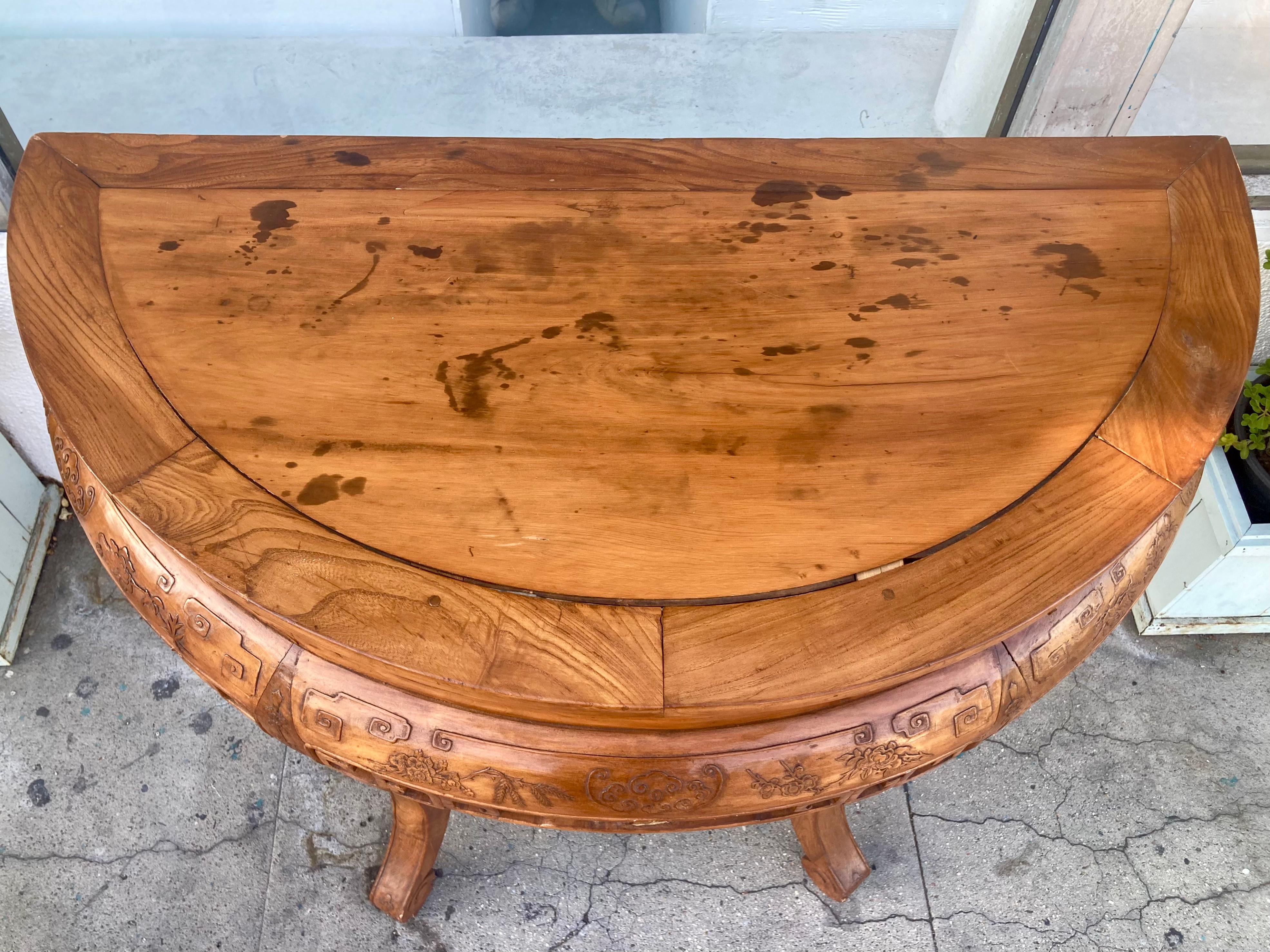 Console Demi Lune de la dynastie Qing #1 en vente 1