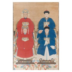 Qing Dynasty Era Ancestral Portrait