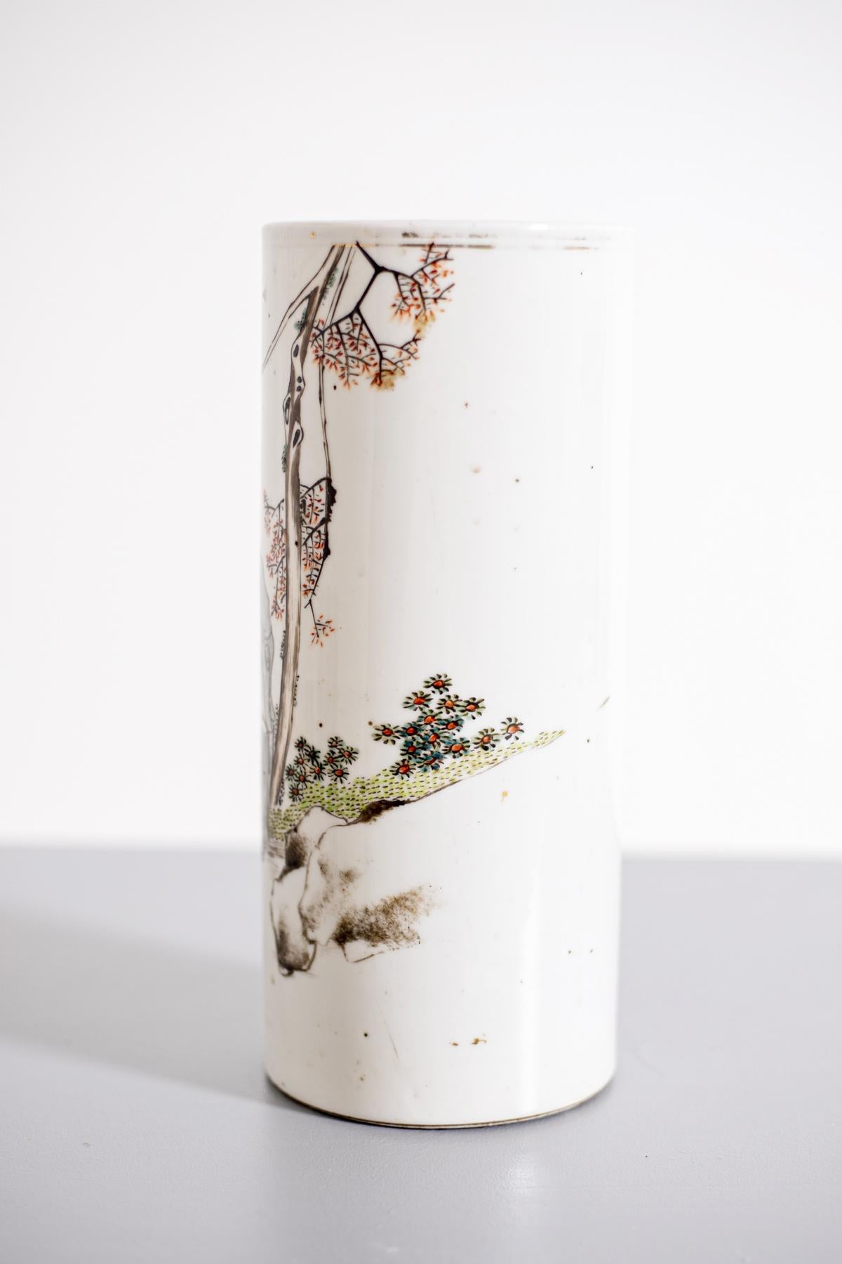 Qing Dynasty Guangxu Chinese Porcelain Vase In Good Condition In Milano, IT