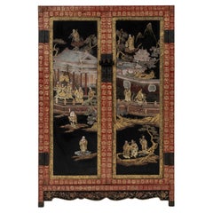 Qing Dynasty Lacquered Cabinet