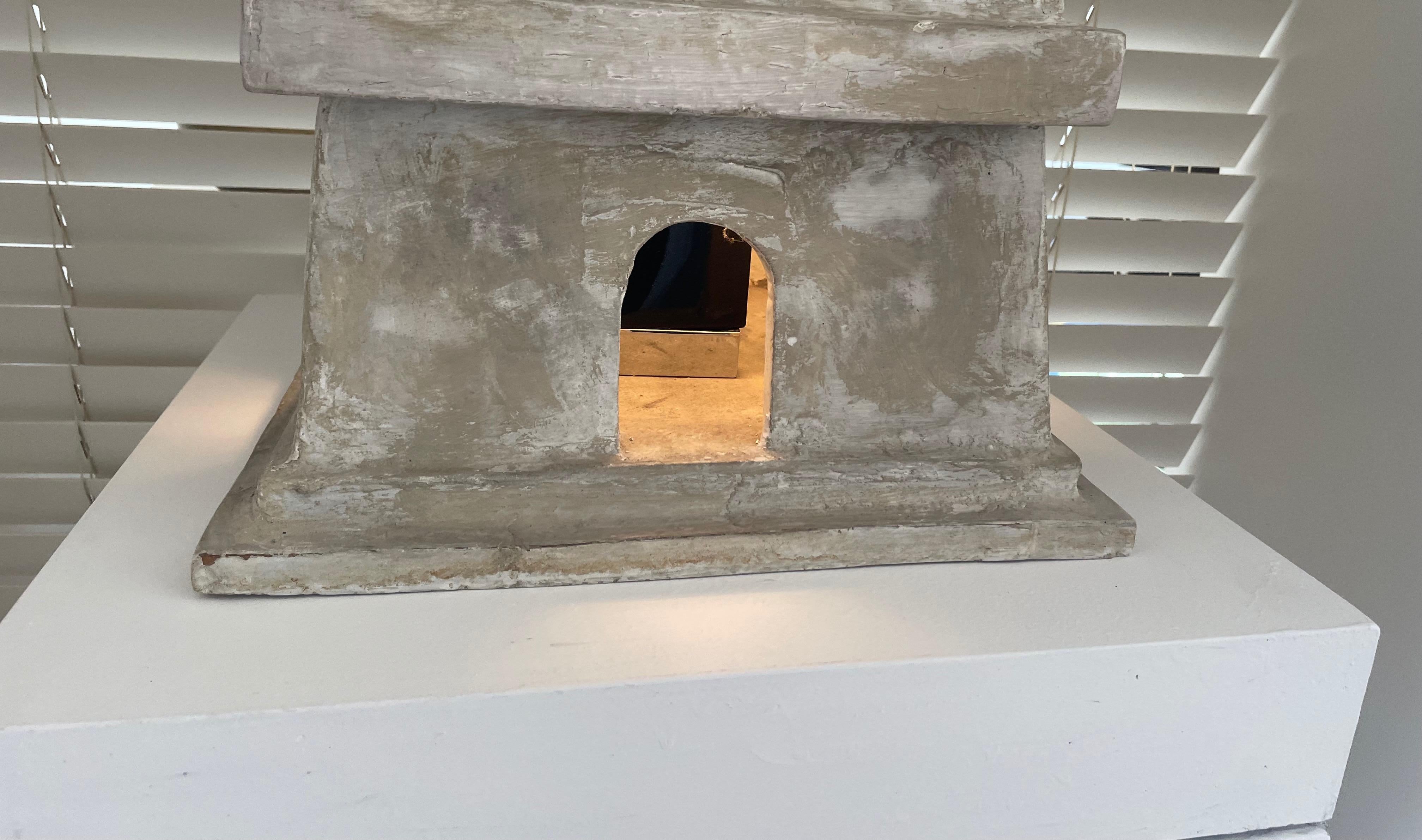 Qing Dynasty Terracotta Pagoda in the Style Of Tony Duquette. For Sale 1