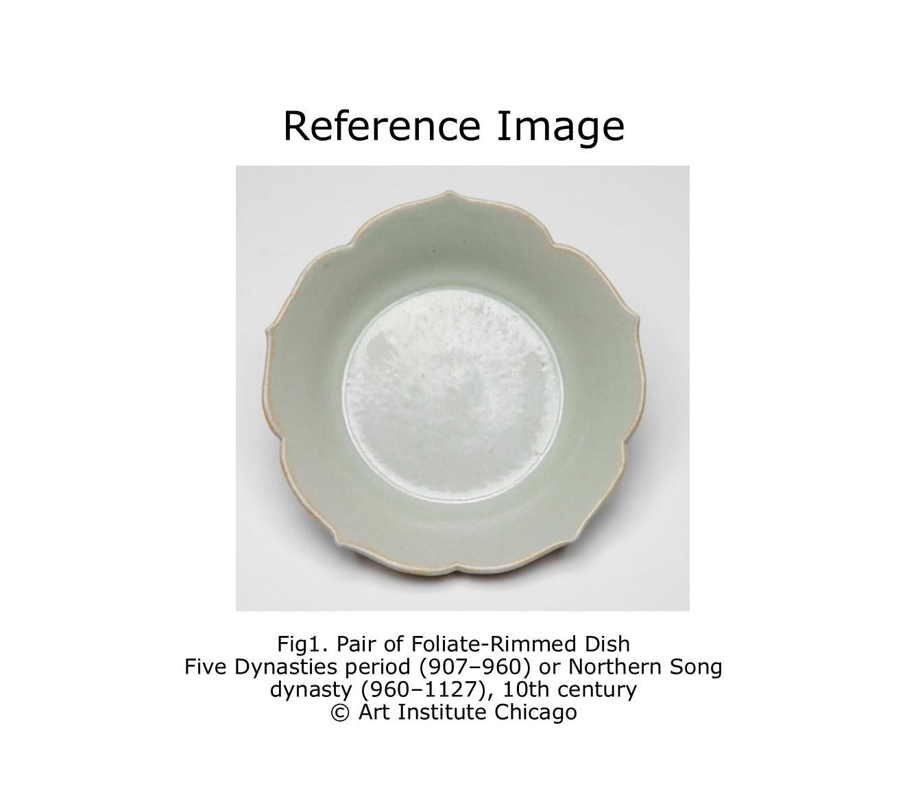 Qingbai Floriform Dish, Song-Yuan Dynasty For Sale 5