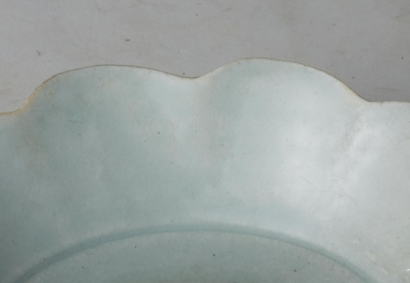 Qingbai Floriform Dish, Song-Yuan Dynasty For Sale 1