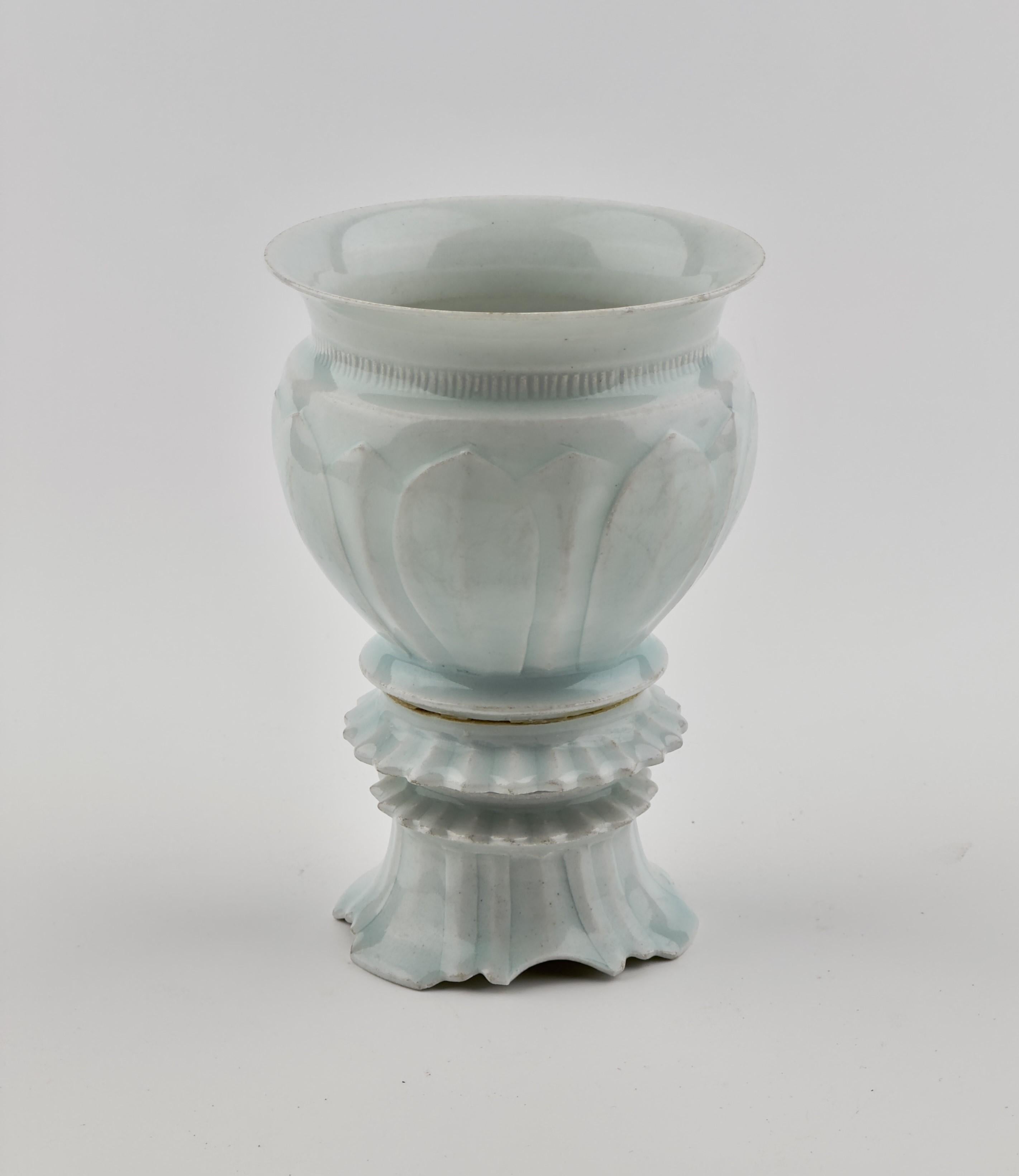 Hong Kong Qingbai Lotus Censer, Song Dynasty For Sale
