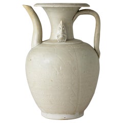 Qingbai Melon form water ewer, Five Dynasties-Northern song dynasty