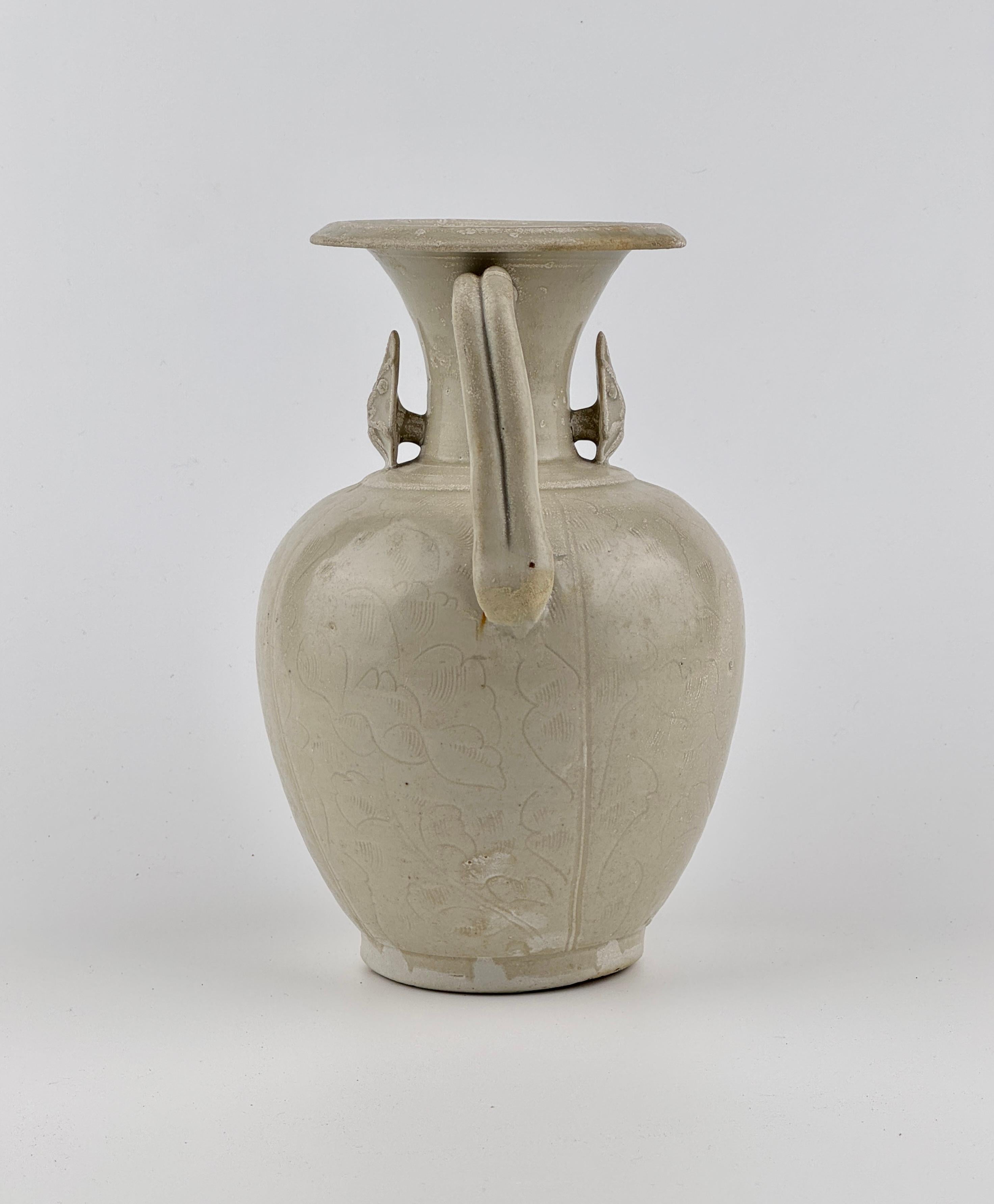18th Century and Earlier Qingbai Melon form water ewer, Five Dynasties-Northern song dynasty For Sale