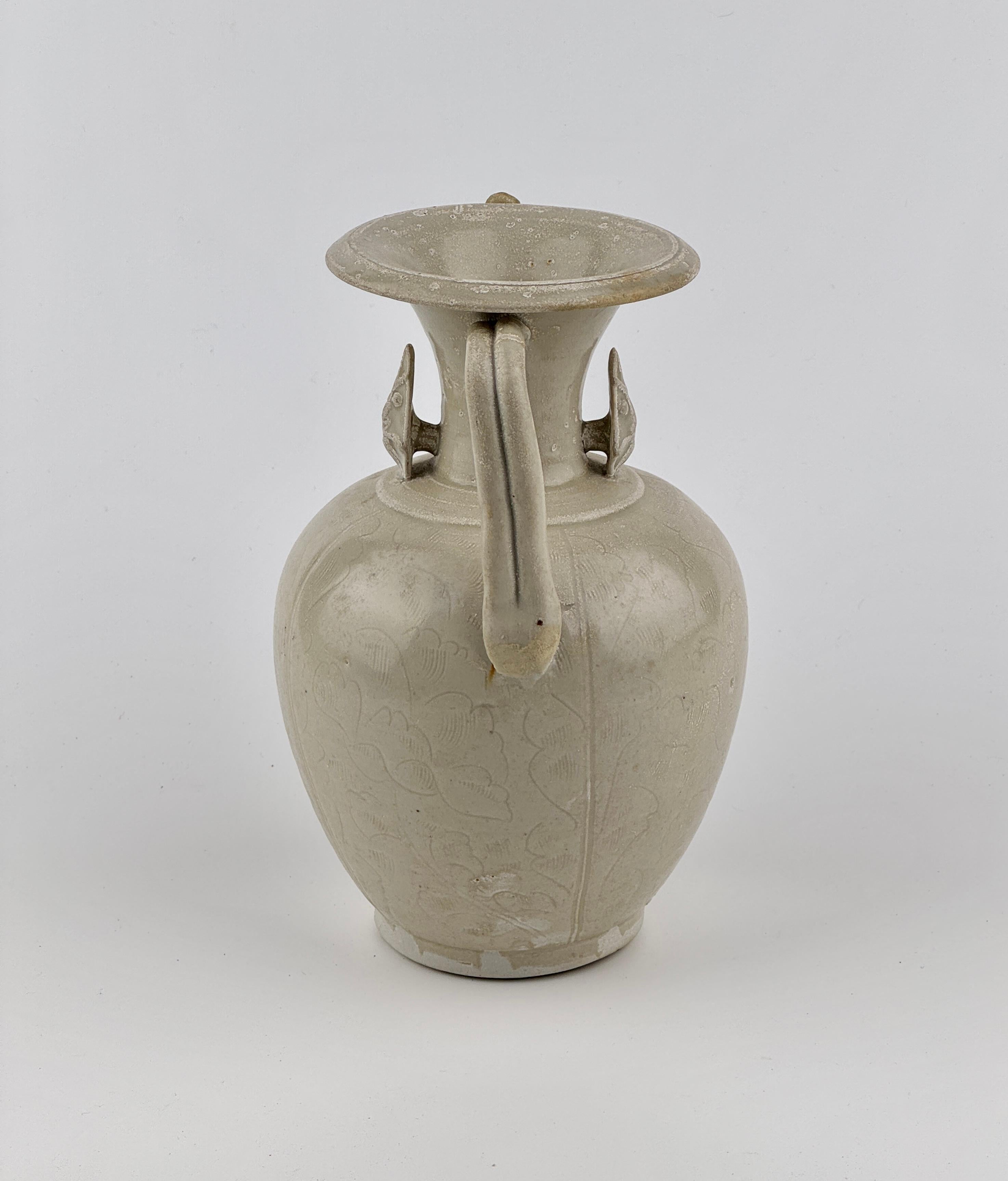 Qingbai Melon form water ewer, Five Dynasties-Northern song dynasty For Sale 7