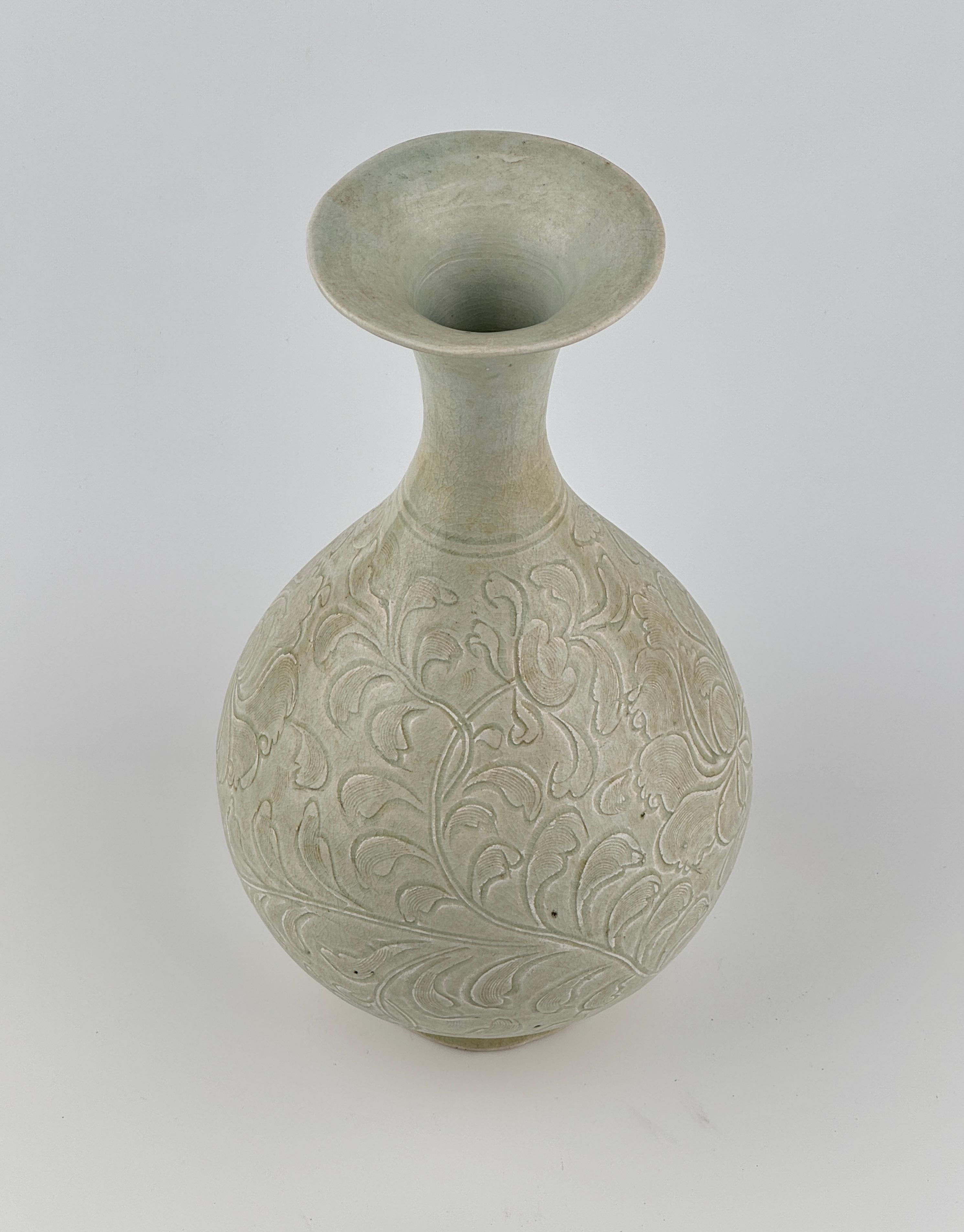 Vaso Qingbai Yuhuchunping Porcellana, dinastia Song in vendita 1