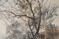 Qingliang Wang Impressionist Oil Painting "The Path That I Have Taken"