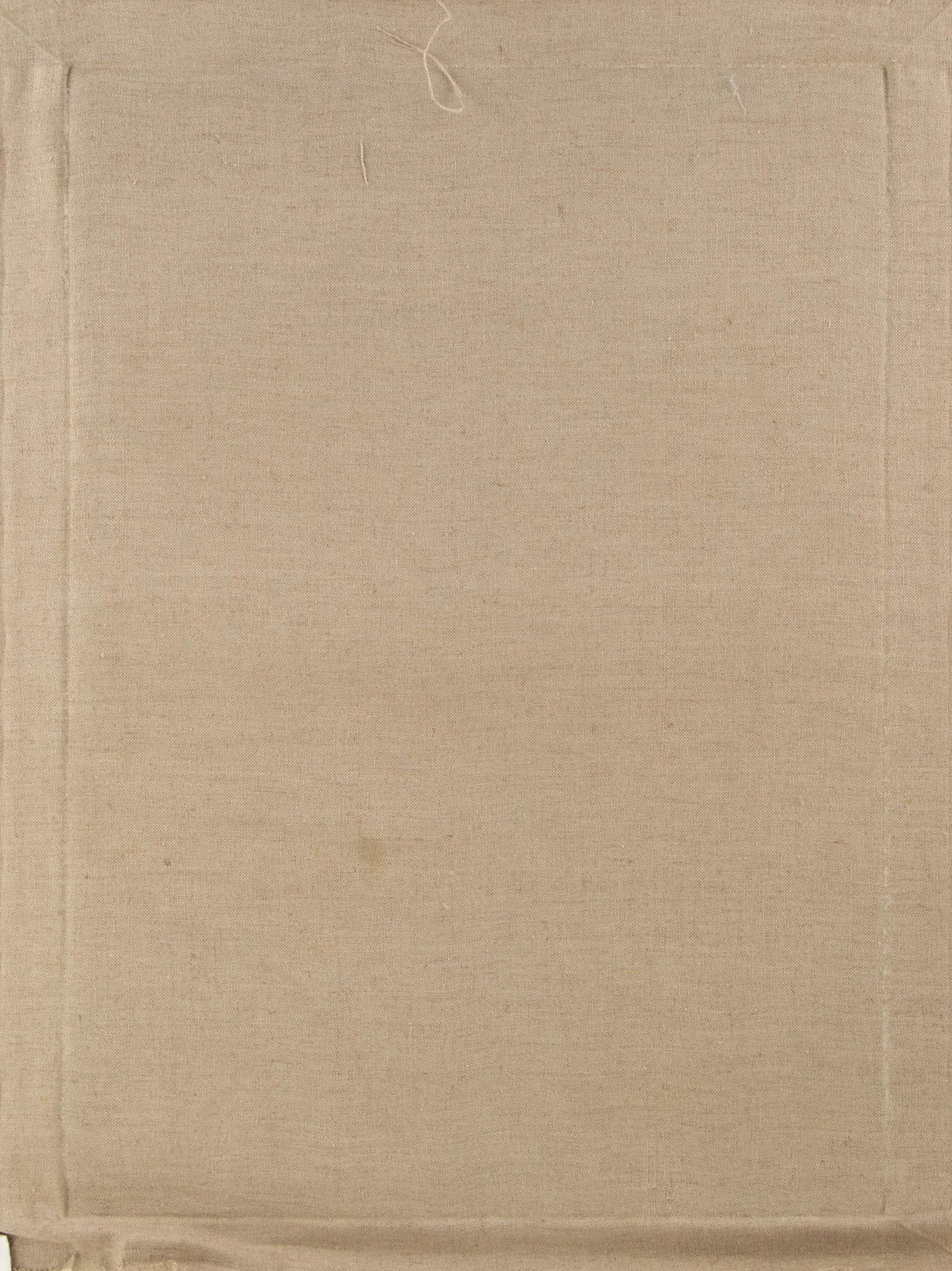 Qingsheng Meng Portrait Original Oil On Canvas 