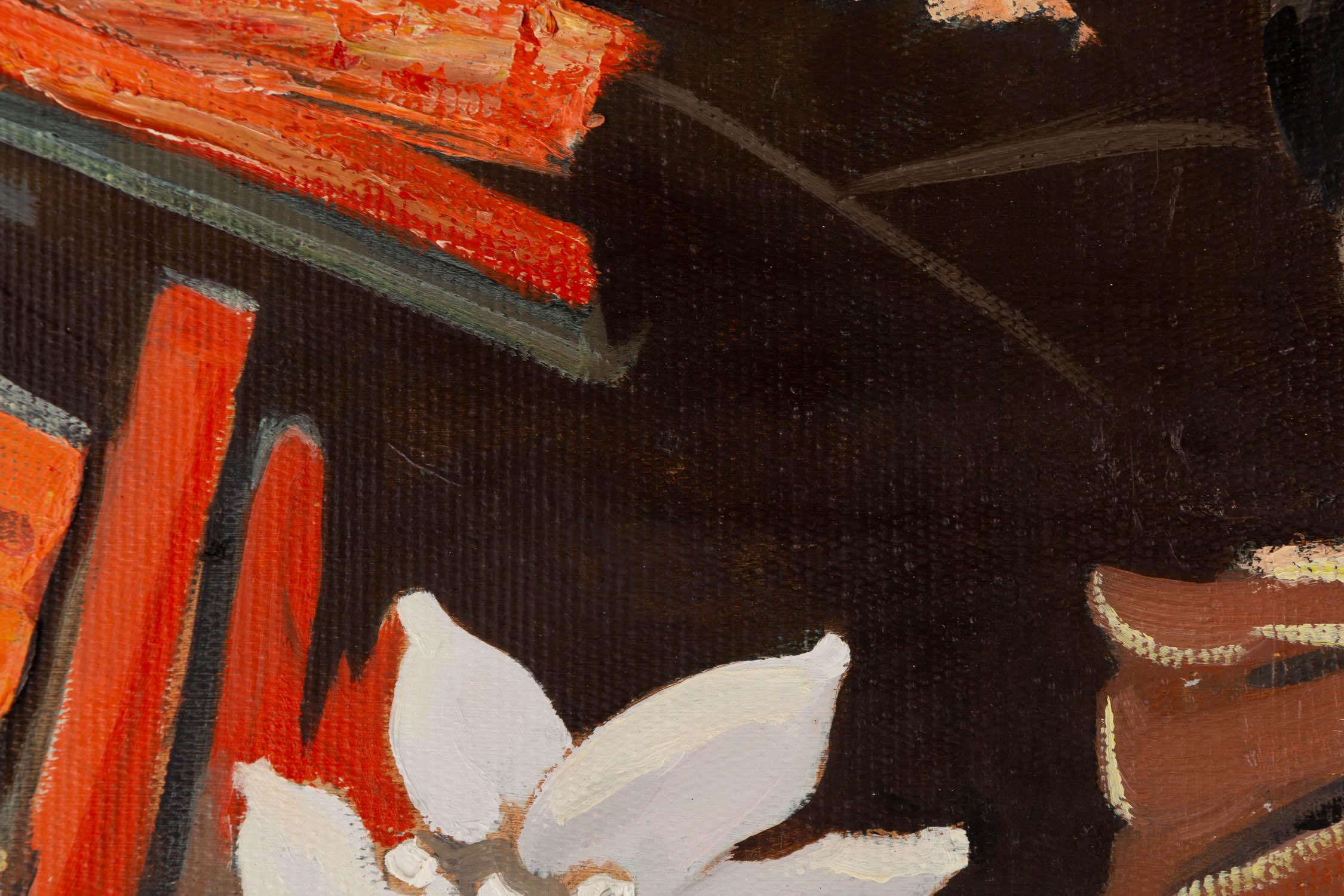 Qingsong Xue Surrealist Original Ölgemälde 