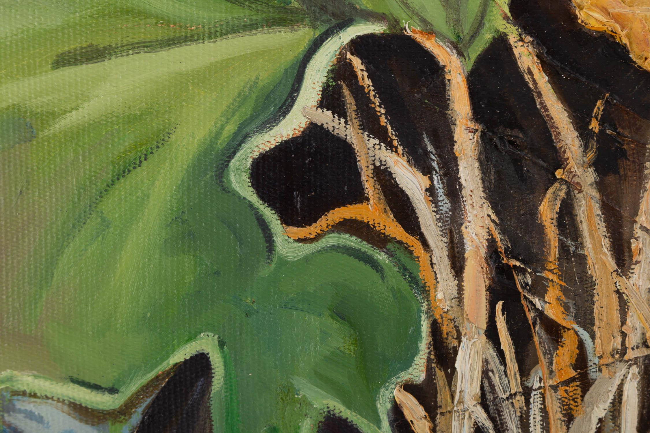 Qingsong Xue Surrealist Original Ölgemälde 
