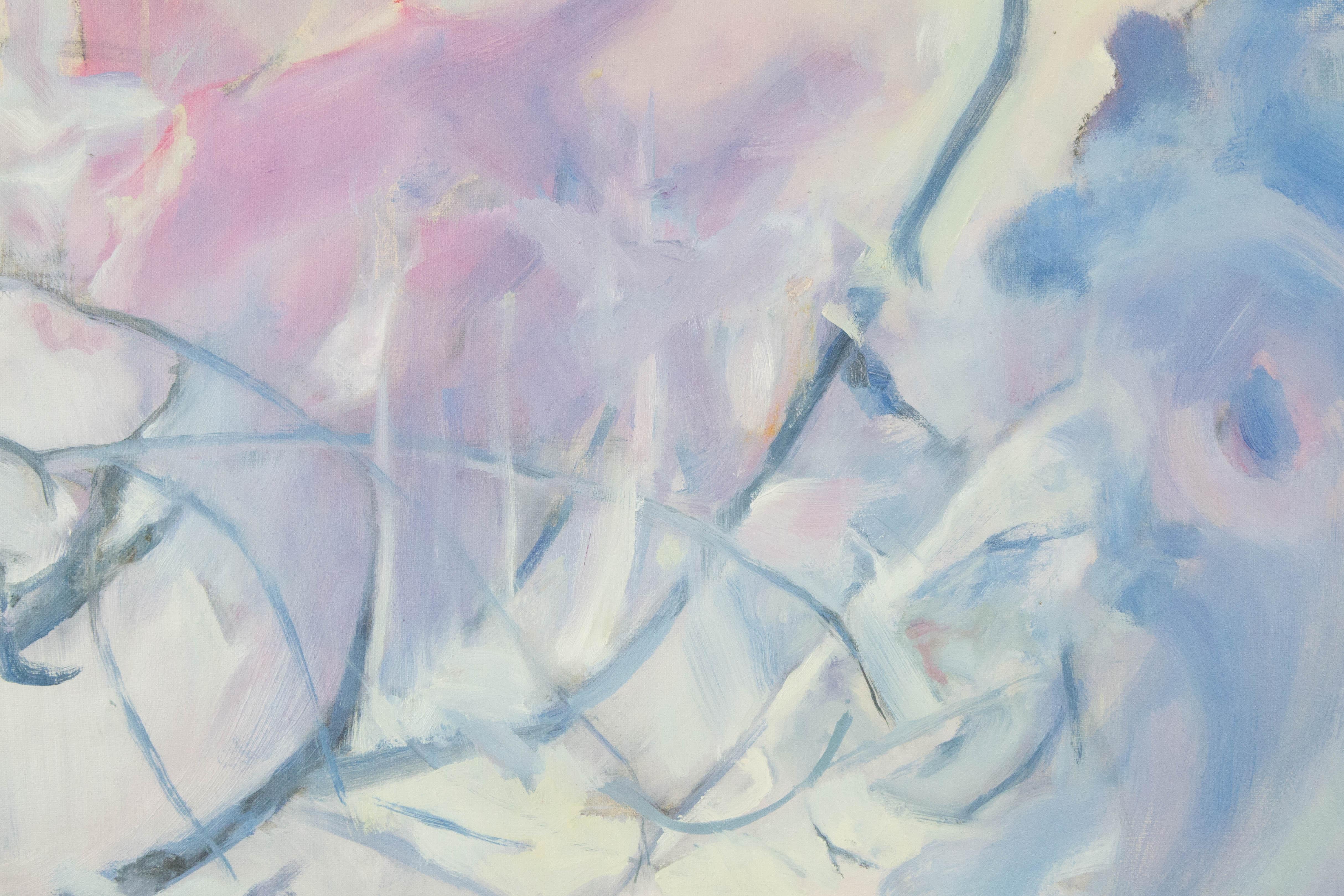 QinXin Dong Contemporary Original Oil On Canvas 