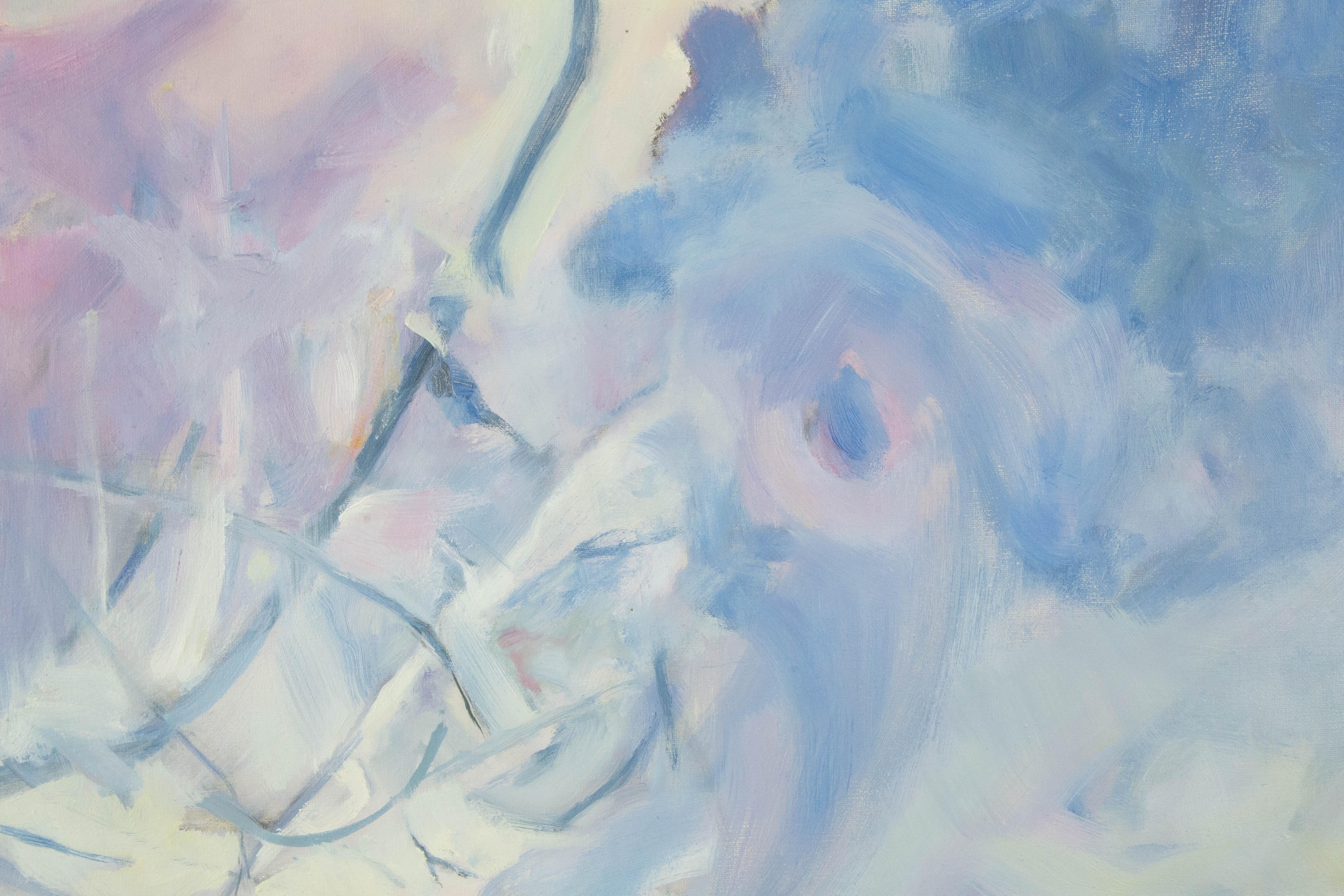 QinXin Dong Contemporary Original Oil On Canvas 