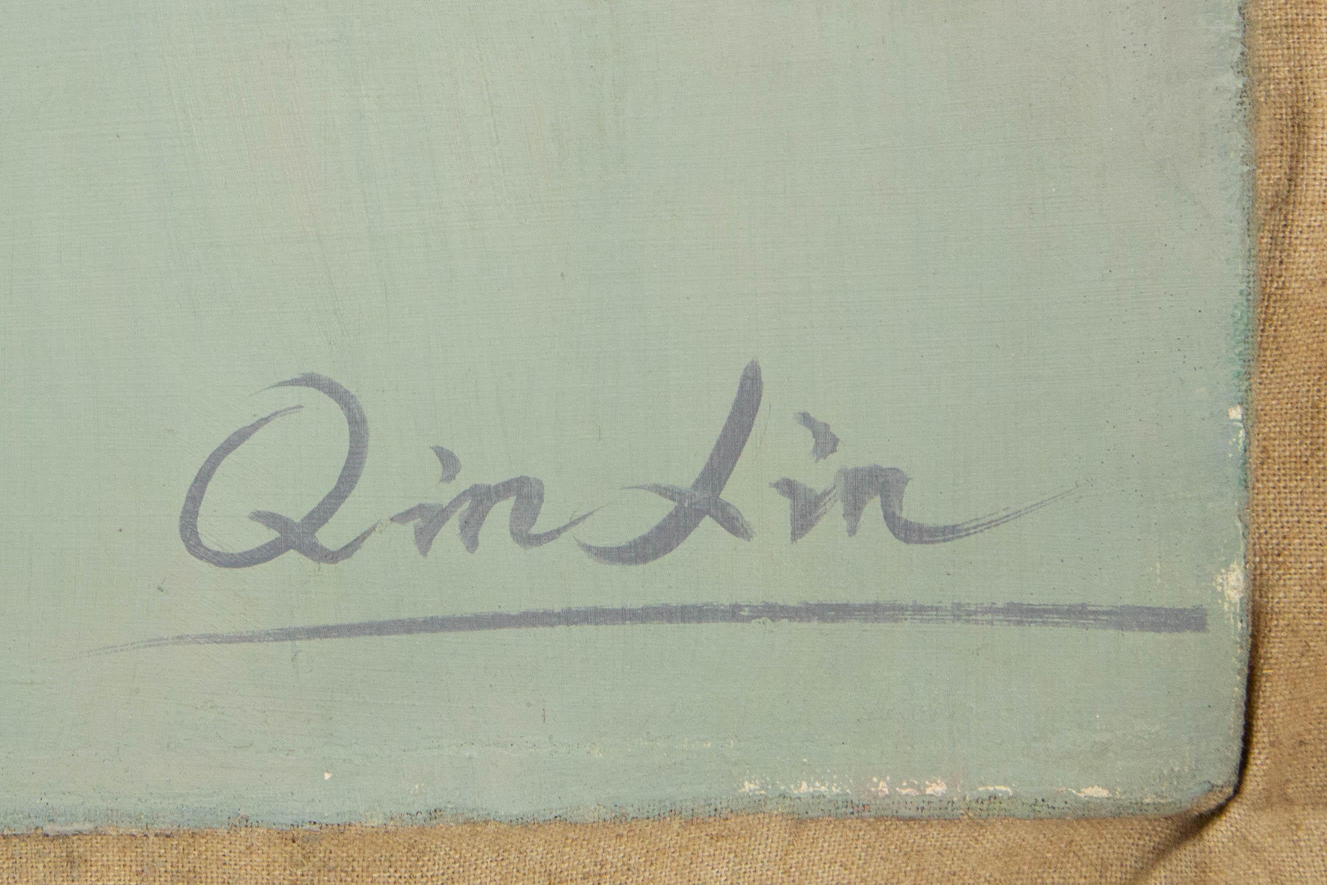 QinXin Dong Zeitgenössisches Original Öl auf Leinwand 