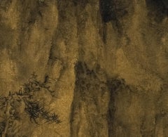 Contemporary Landscape painting by Qiu Ting- Peak Aolai