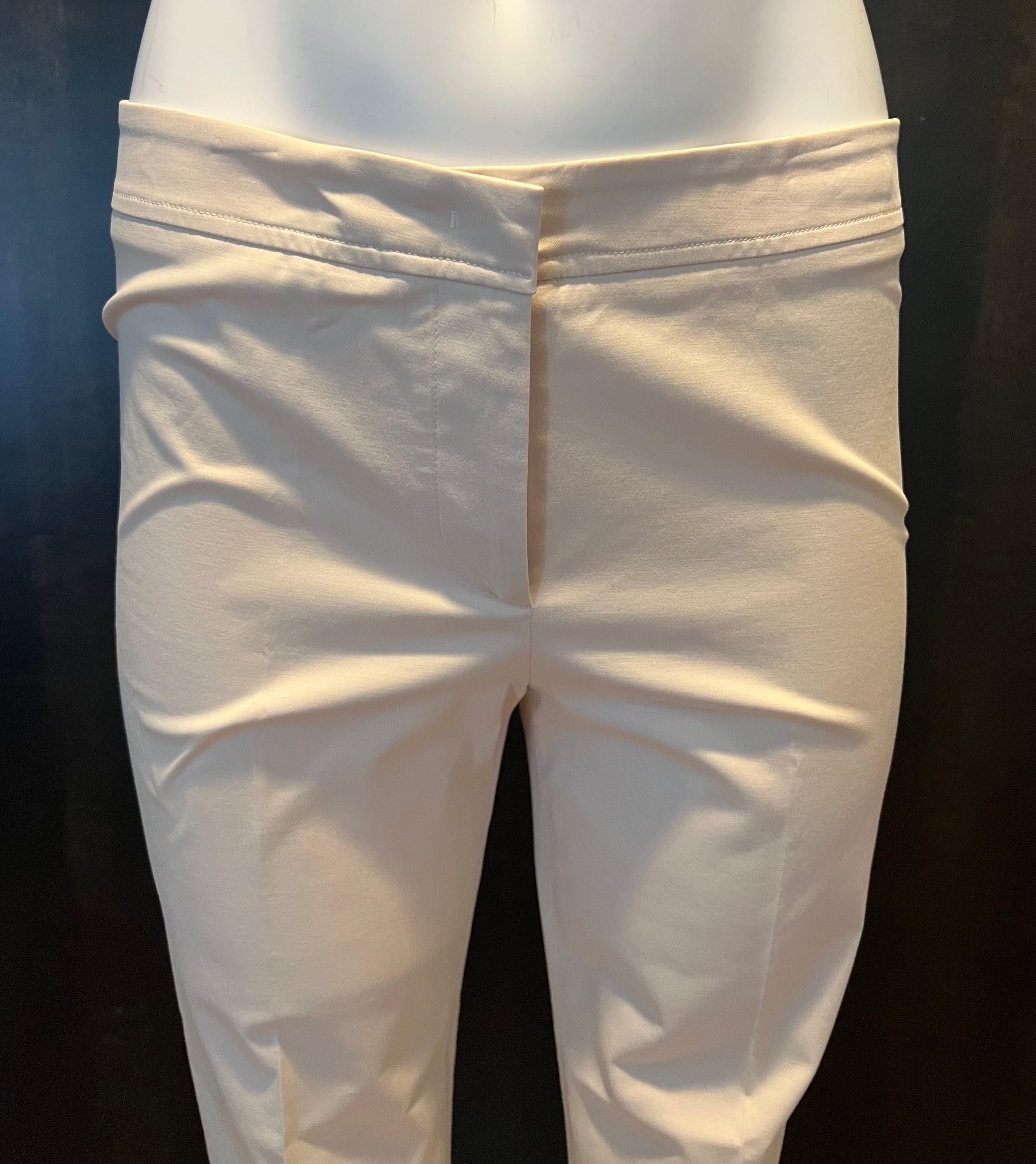 QL2 Quelledue Cream Blazer Jacket & Trouser Pant Suit For Sale 2