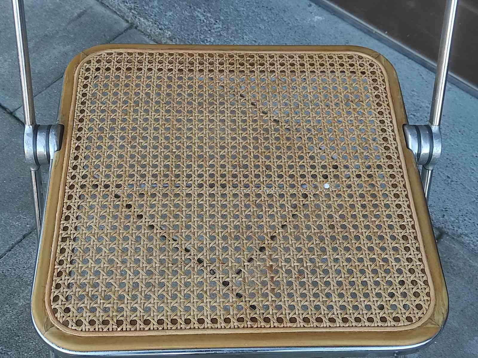 Qne Off Dos Giancarlo Piretti Silla Plegable Plia Para Castelli 1967 Caña en venta