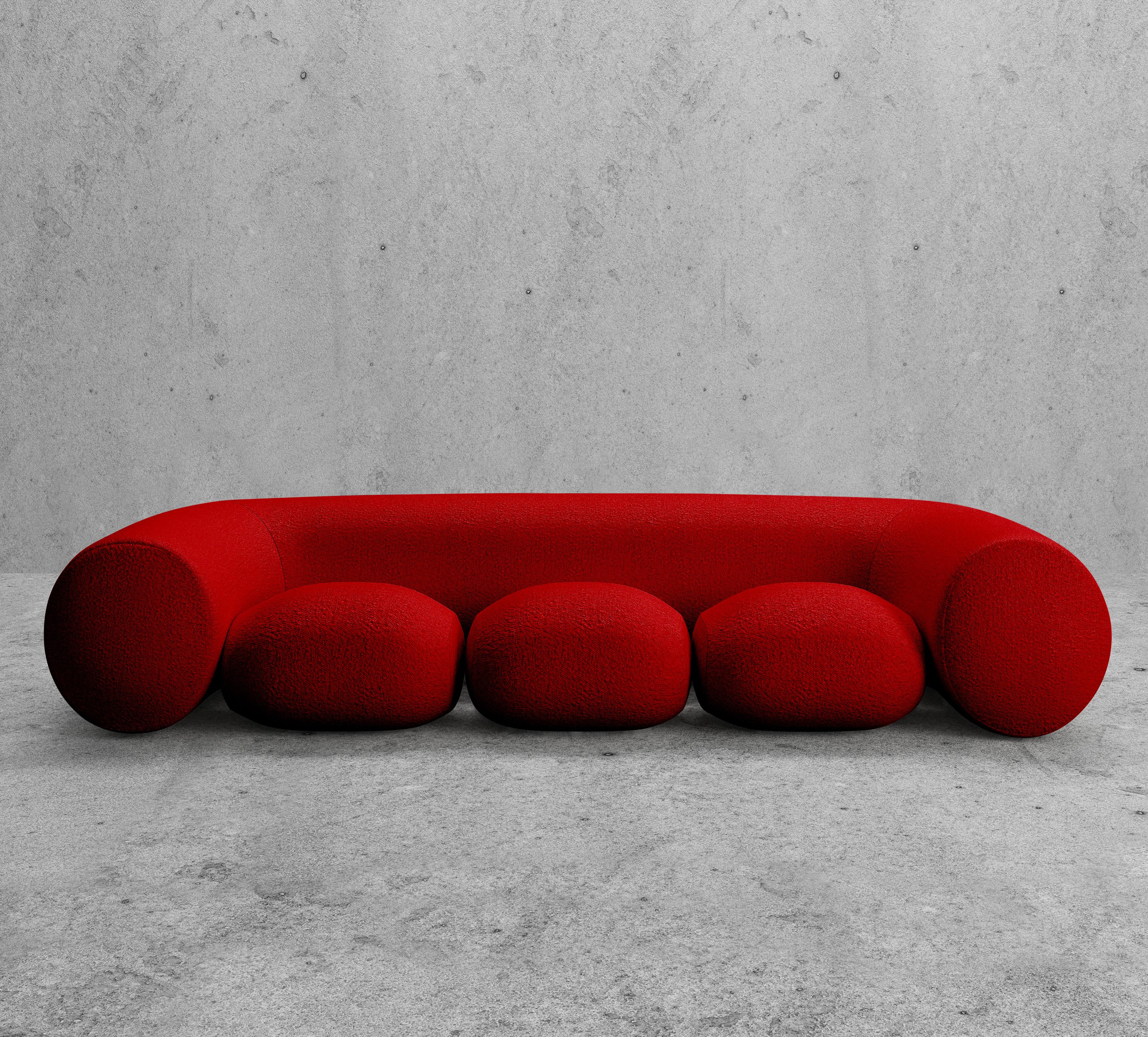 Contemporary Koki Design House Pammy Sofa For Sale