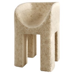 Koki Design House Pilar Chair in Faux Fur