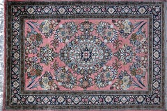 Qom rug, circa 1980 – All-silk – Shah of Iran era – Ref. no : 1668