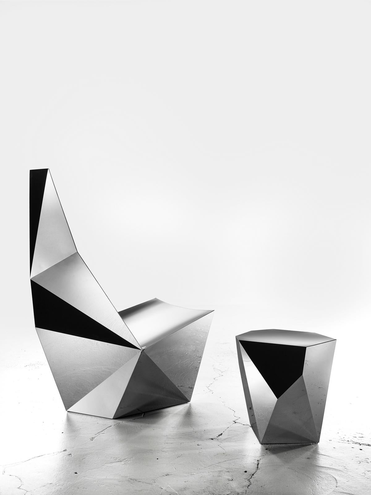 Autre Table d'appoint QTZ d'Alexander Lotersztain en vente