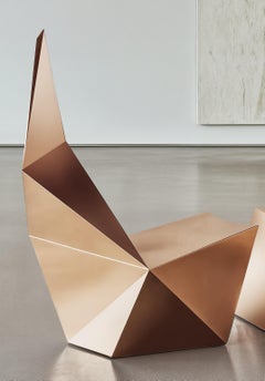 QTZ Swivel Base Lounge Chair by Alexander Lotersztain