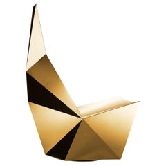 QTZ Swivel Base Lounge Chair by Alexander Lotersztain