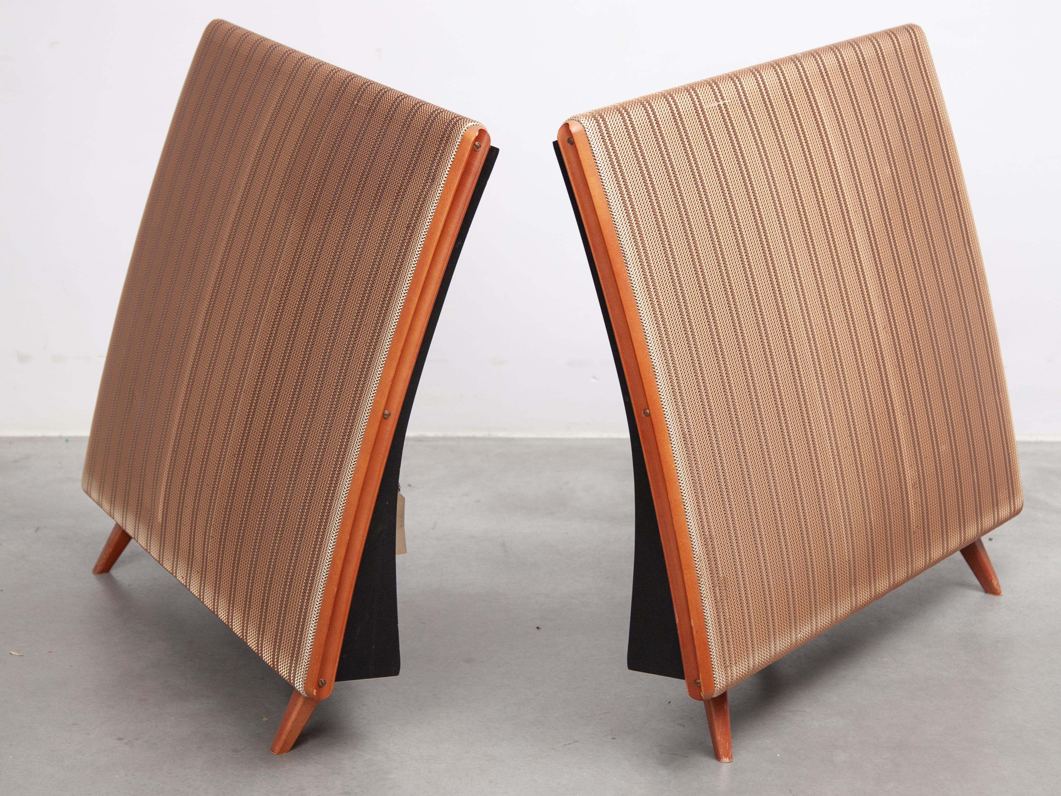 Anglais Quad Electrostatic Loudspeakers, Rare Midcentury Modern Set Collector Speakers en vente