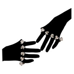 Quad Knuckle Rosette Ring