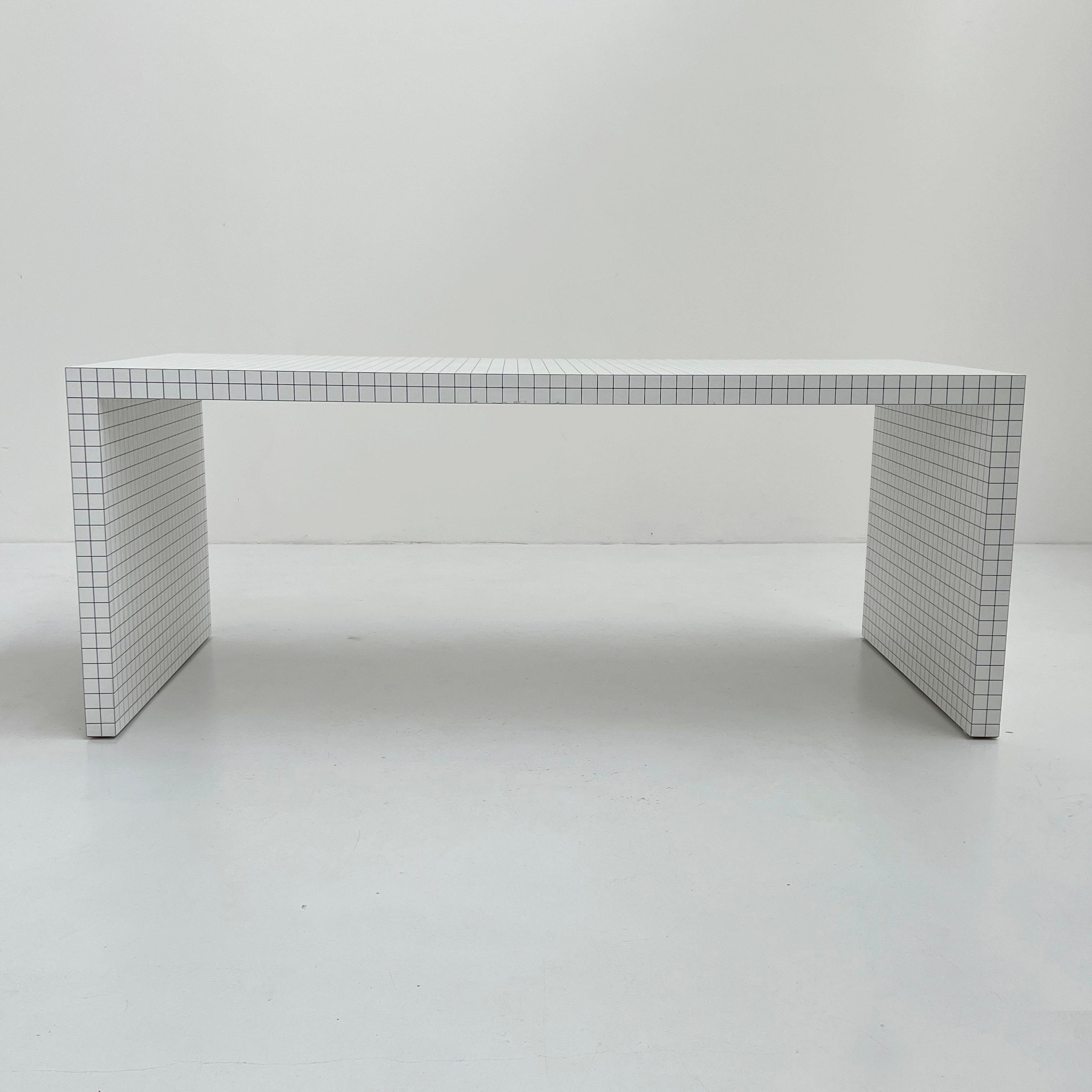 Quaderna Desk by Superstudio for Zanotta, 1970s 4