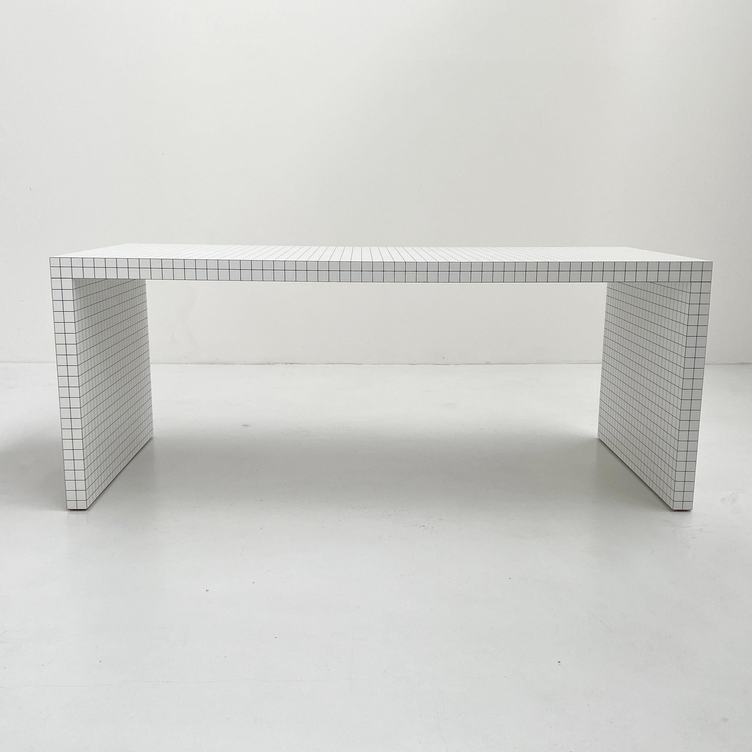 Mid-Century Modern Quaderna Desk by Superstudio for Zanotta, 1970s