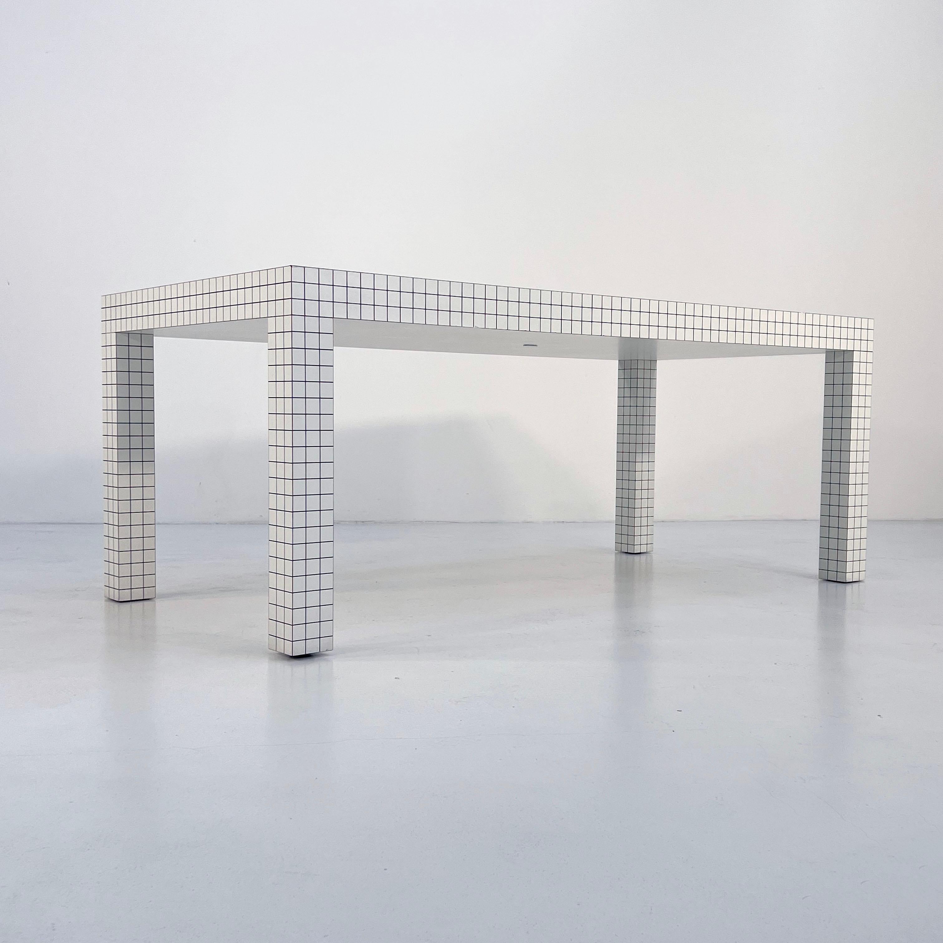Quaderna Table 180x90cm by Superstudio for Zanotta, 1970s 4