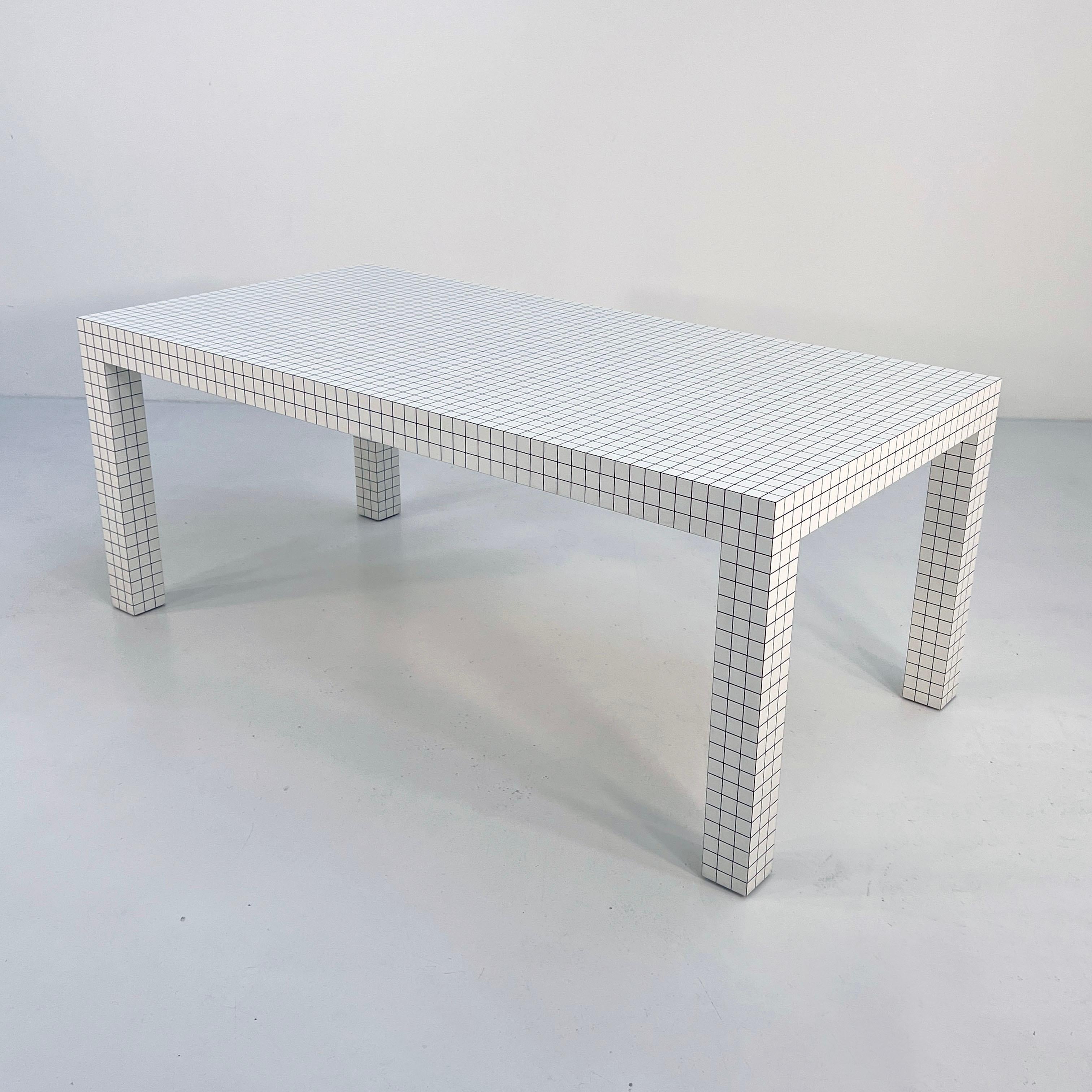 Quaderna Table 180x90cm by Superstudio for Zanotta, 1970s In Good Condition In Ixelles, Bruxelles