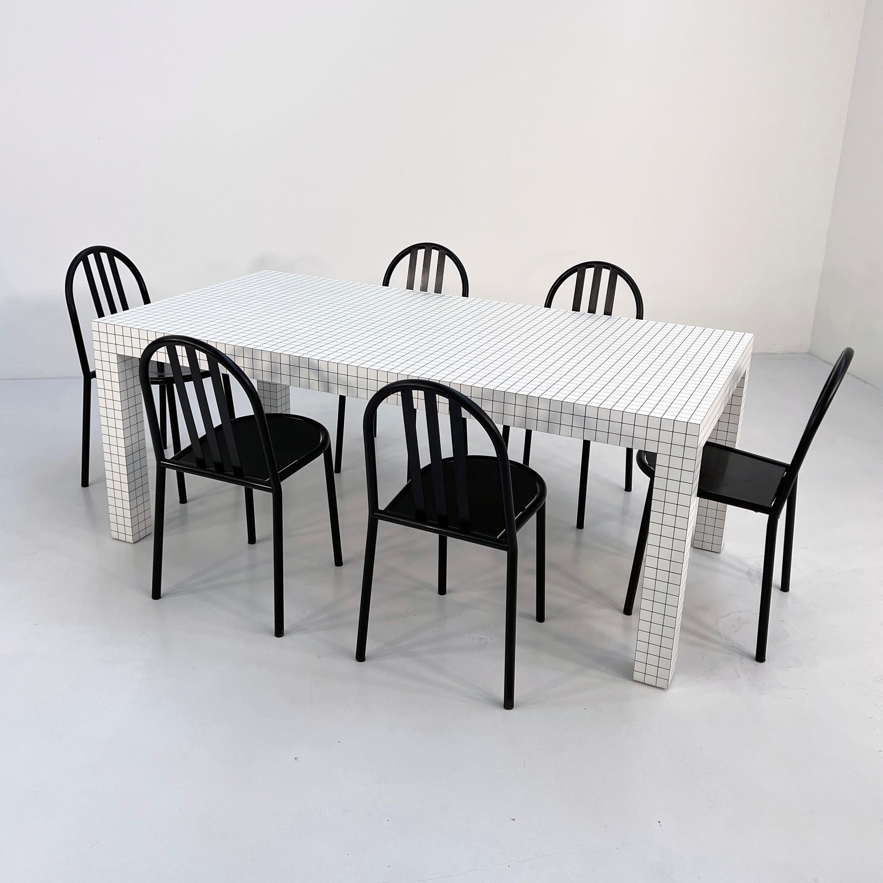 Quaderna Table 180x90cm by Superstudio for Zanotta, 1970s 1