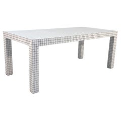 Table Quaderna 180x90cm par Superstudio pour Zanotta, 1970