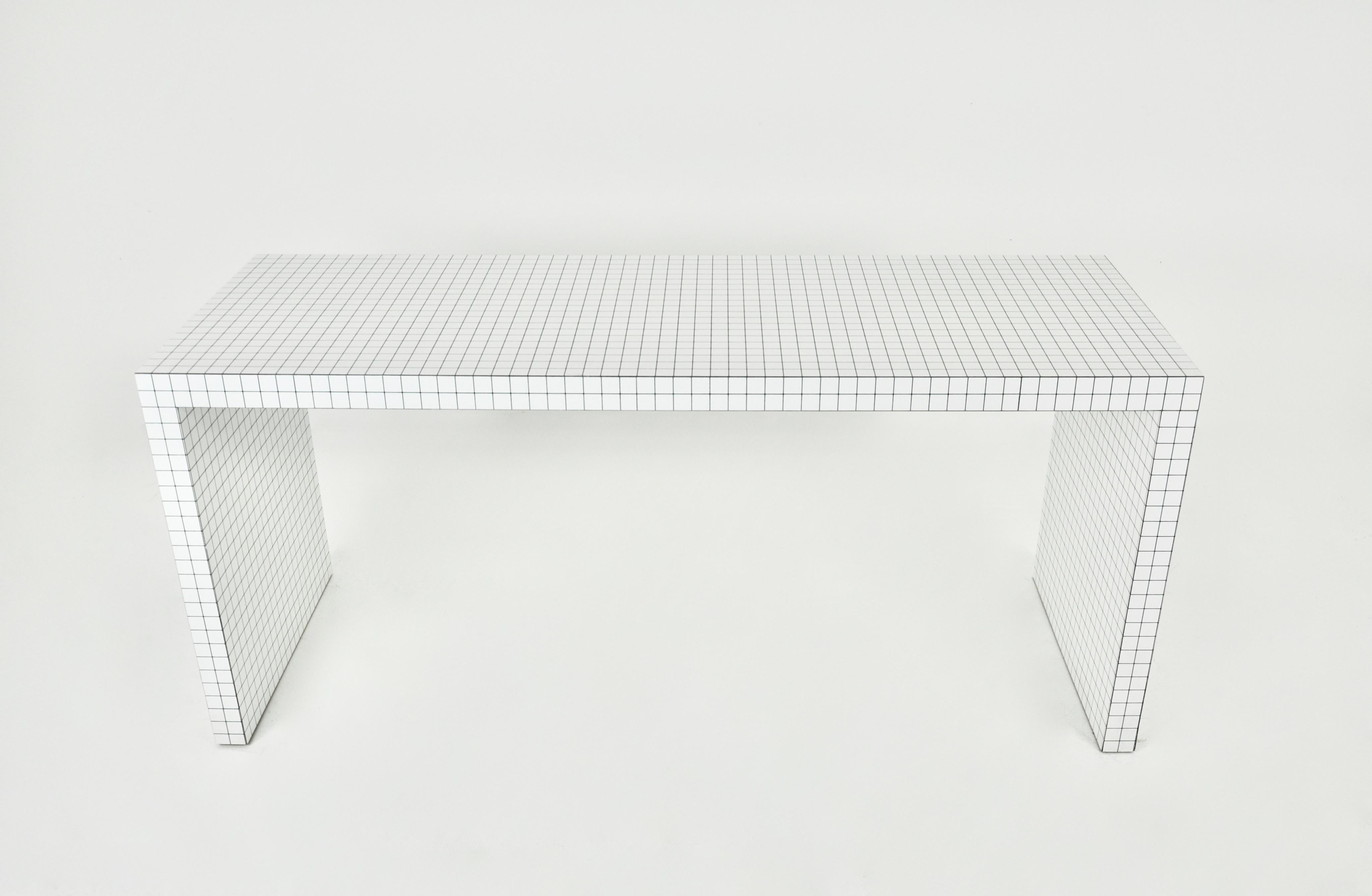 Late 20th Century Quaderna table by Superstudio for Zanotta, 1970s For Sale