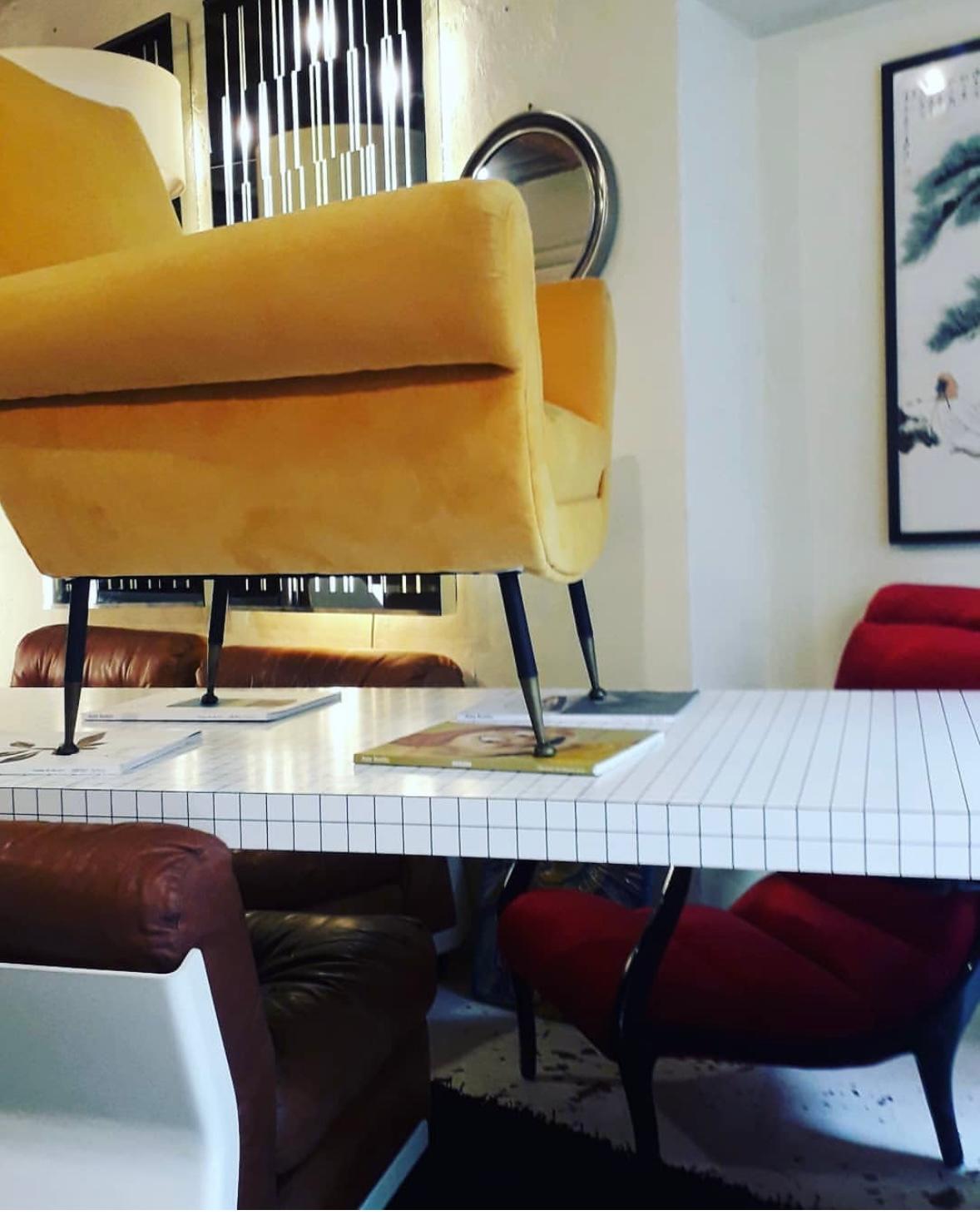 Mesa Quaderna Consolle de Superstudio Zanotta Moderno de mediados de siglo en venta