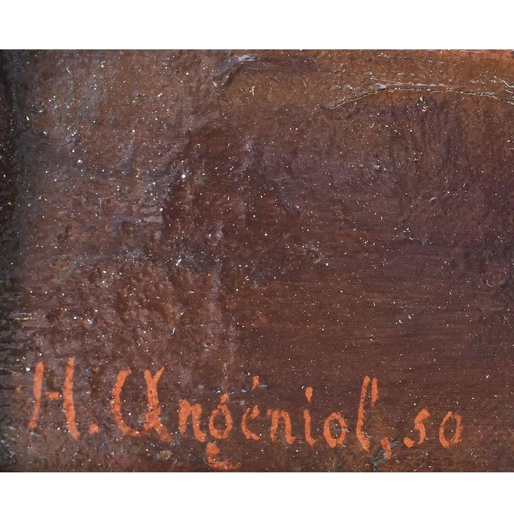 Canvas Quadri Antichi, Ritratto di Giovane Donna che Suona il Pianoforte, XX Secolo. For Sale