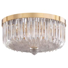 Quadriedri Graniglia Flush Mount