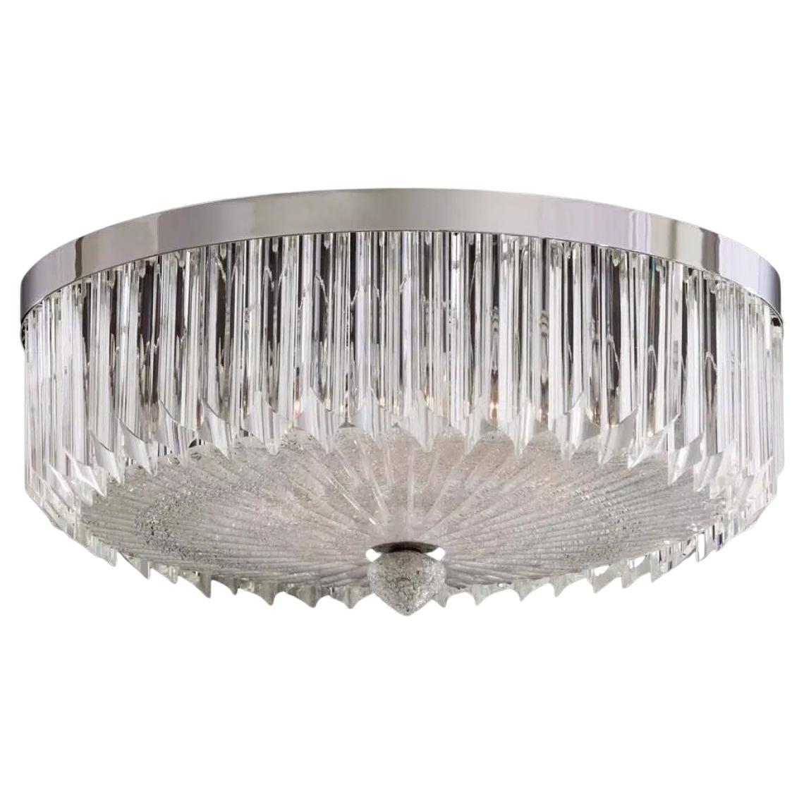 Quadriedri Graniglia Flush Mount