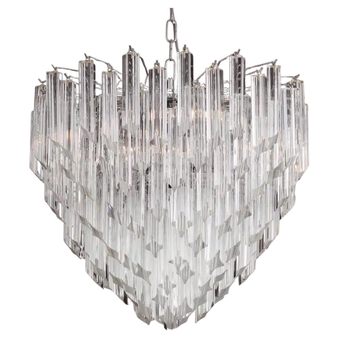 Quadriedri Tiara Chandelier For Sale