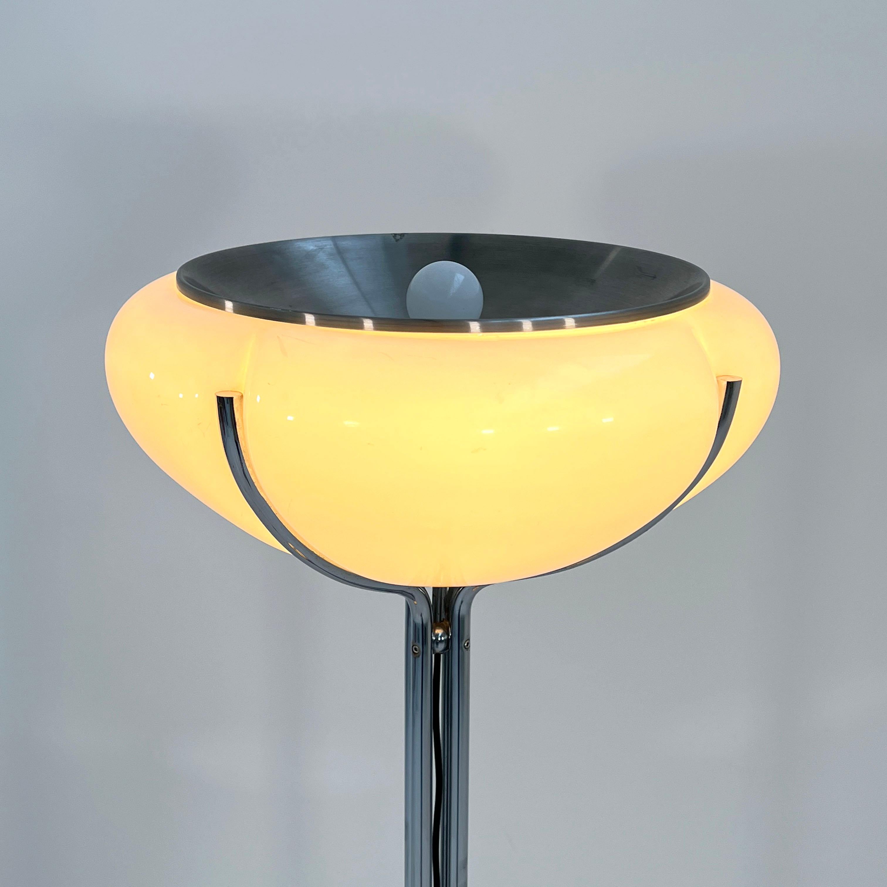 Metal Quadrifoglio Floor Lamp by Gae Aulenti for Harvey Guzzini, 1970s