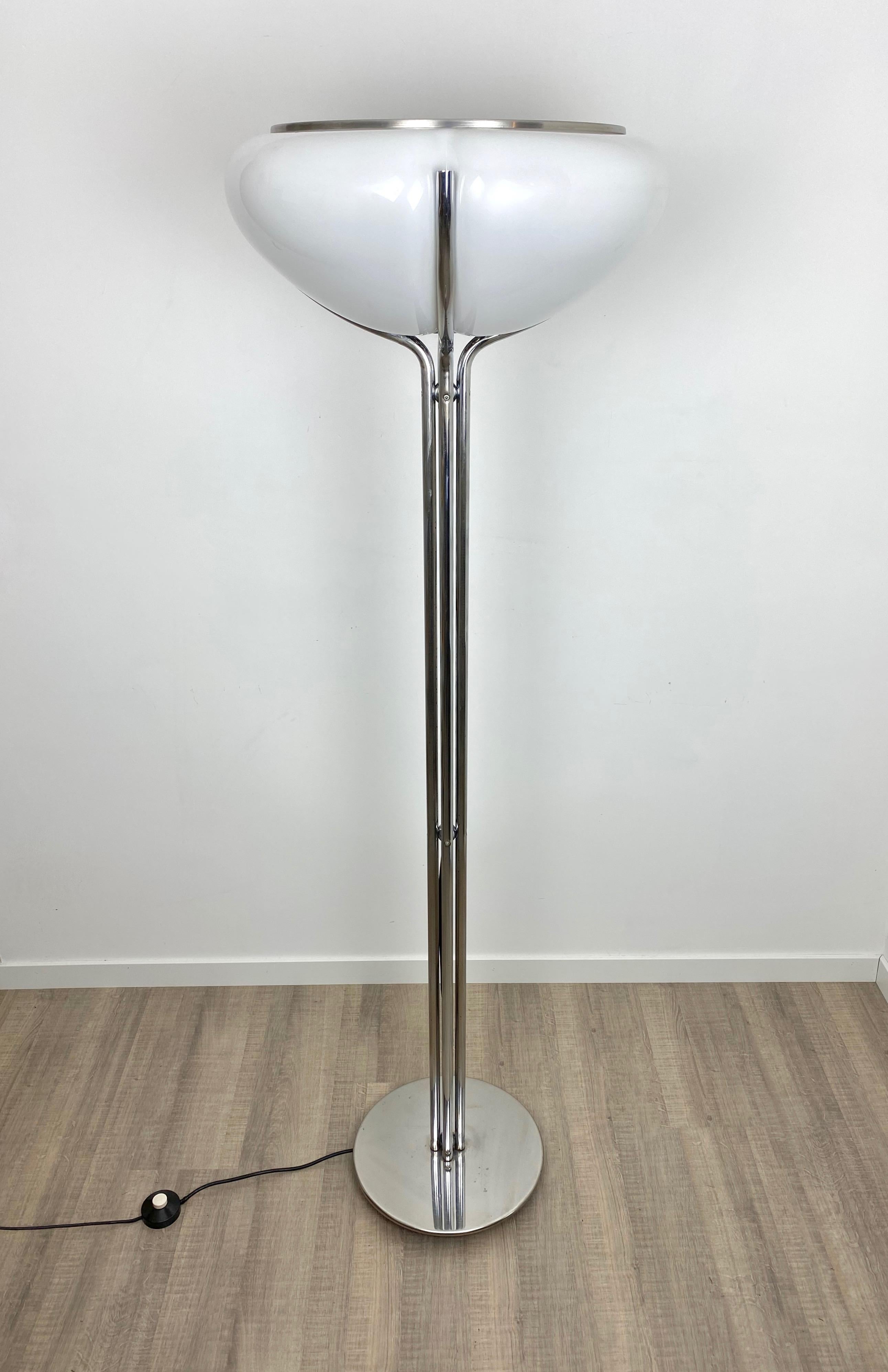 italien Lampadaire Quadrifoglio de Gae Aulenti pour Harvey Guzzini, Italie, 1970